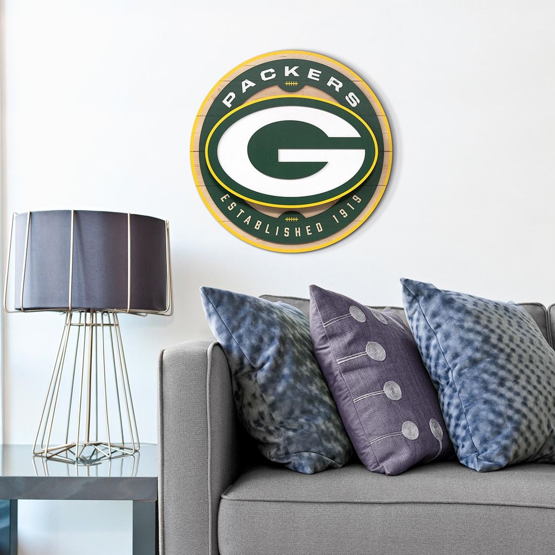 Packers Circle Backer 3D Wall Art 1 Packers Circle Backer 3D Wall Art