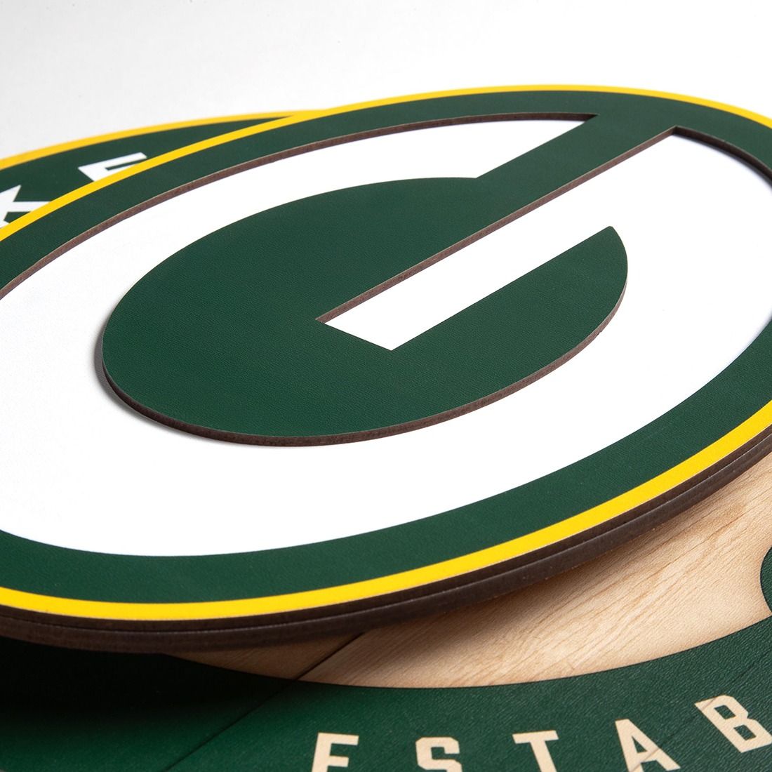 Packers Circle Backer 3D Wall Art 4 Packers Circle Backer 3D Wall Art