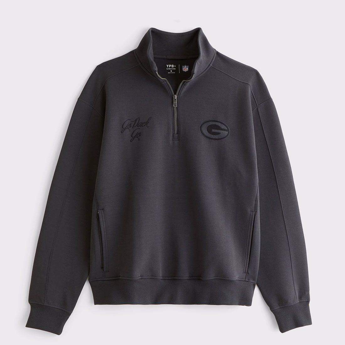 Packers Abercrombie & Fitch NeoKnit Max 1/2 Zip Sweatshirt 1 Packers Abercrombie & Fitch NeoKnit Max 1/2 Zip Sweatshirt