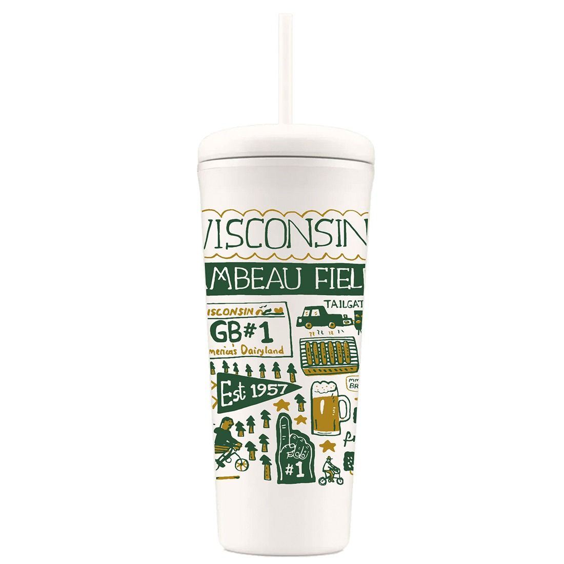 Lambeau Field Julia Gash Willow Tumbler 1 Lambeau Field Julia Gash Willow Tumbler