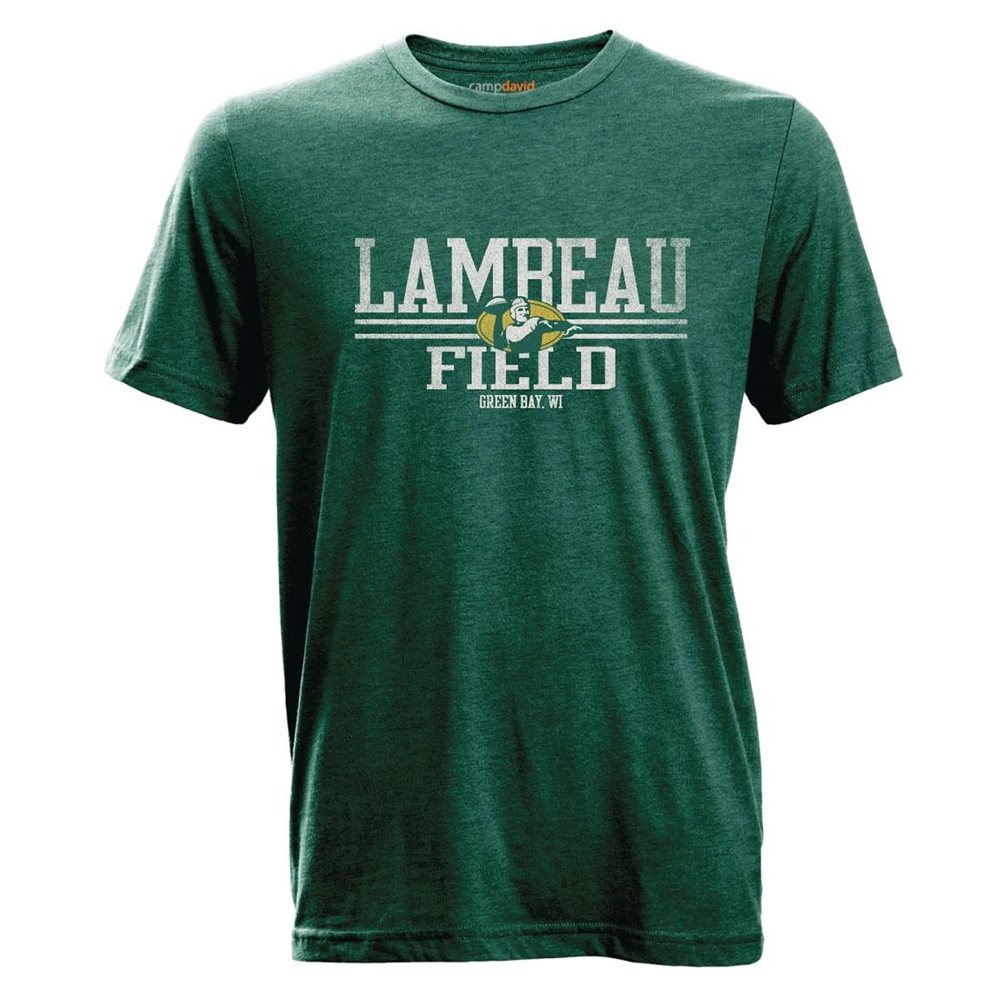 Lambeau Field Stacked T-Shirt 3 Lambeau Field Stacked T-Shirt