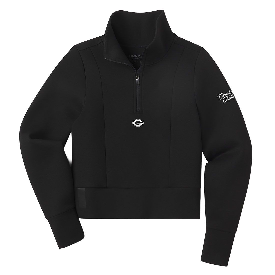 UNRL x Packers Womens Signature Luxbreak 1/2 Zip