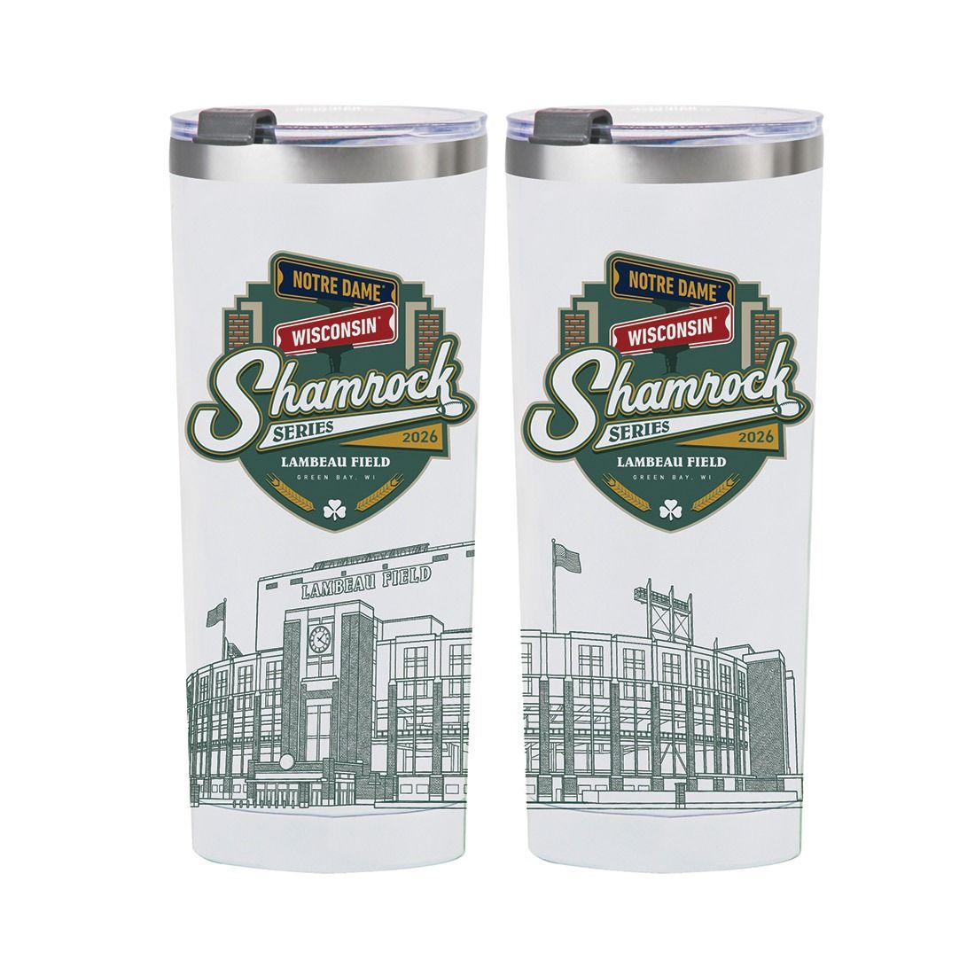 Shamrock Series Logo Façade Tumbler