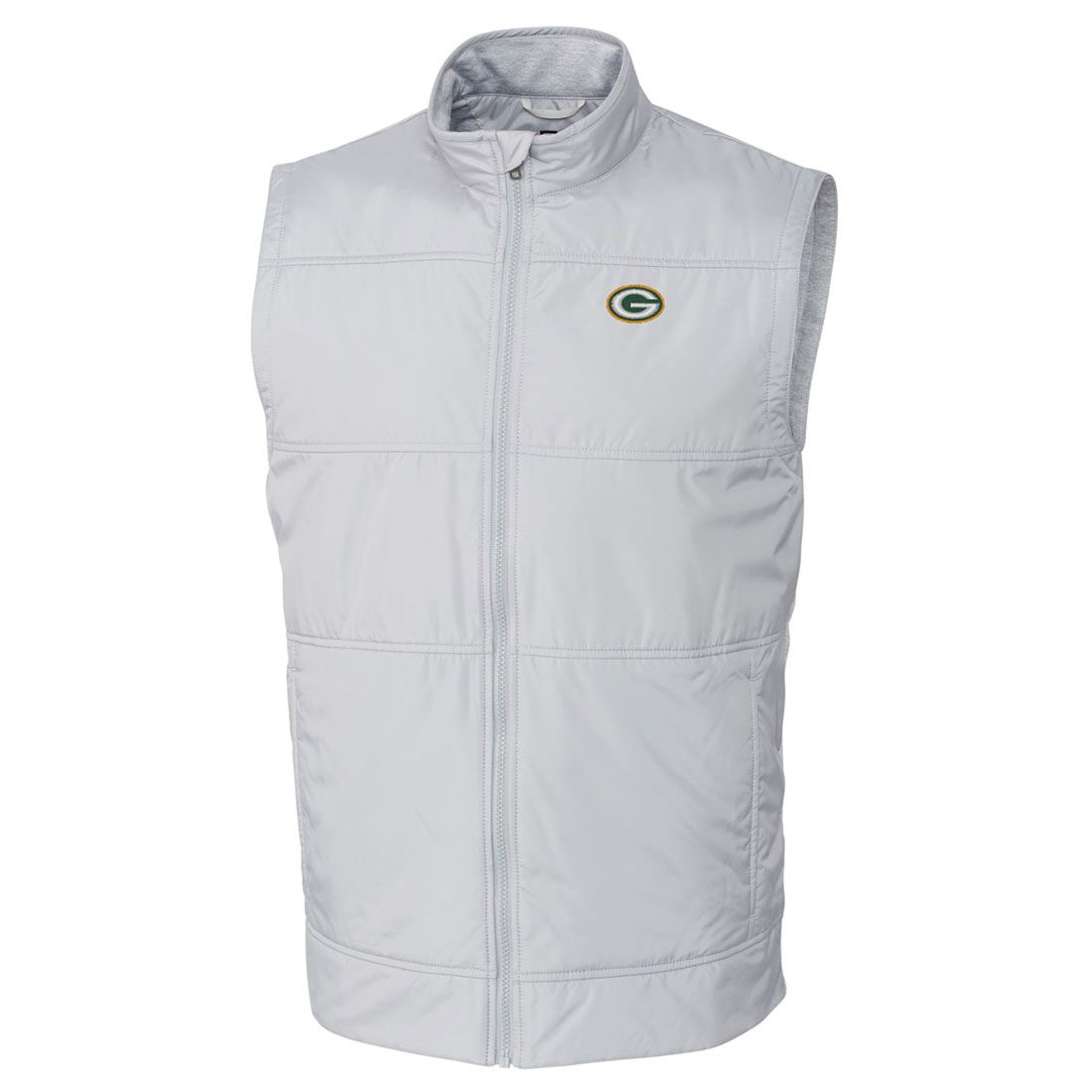 Packers Cutter & Buck G Stealth Quilted Vest