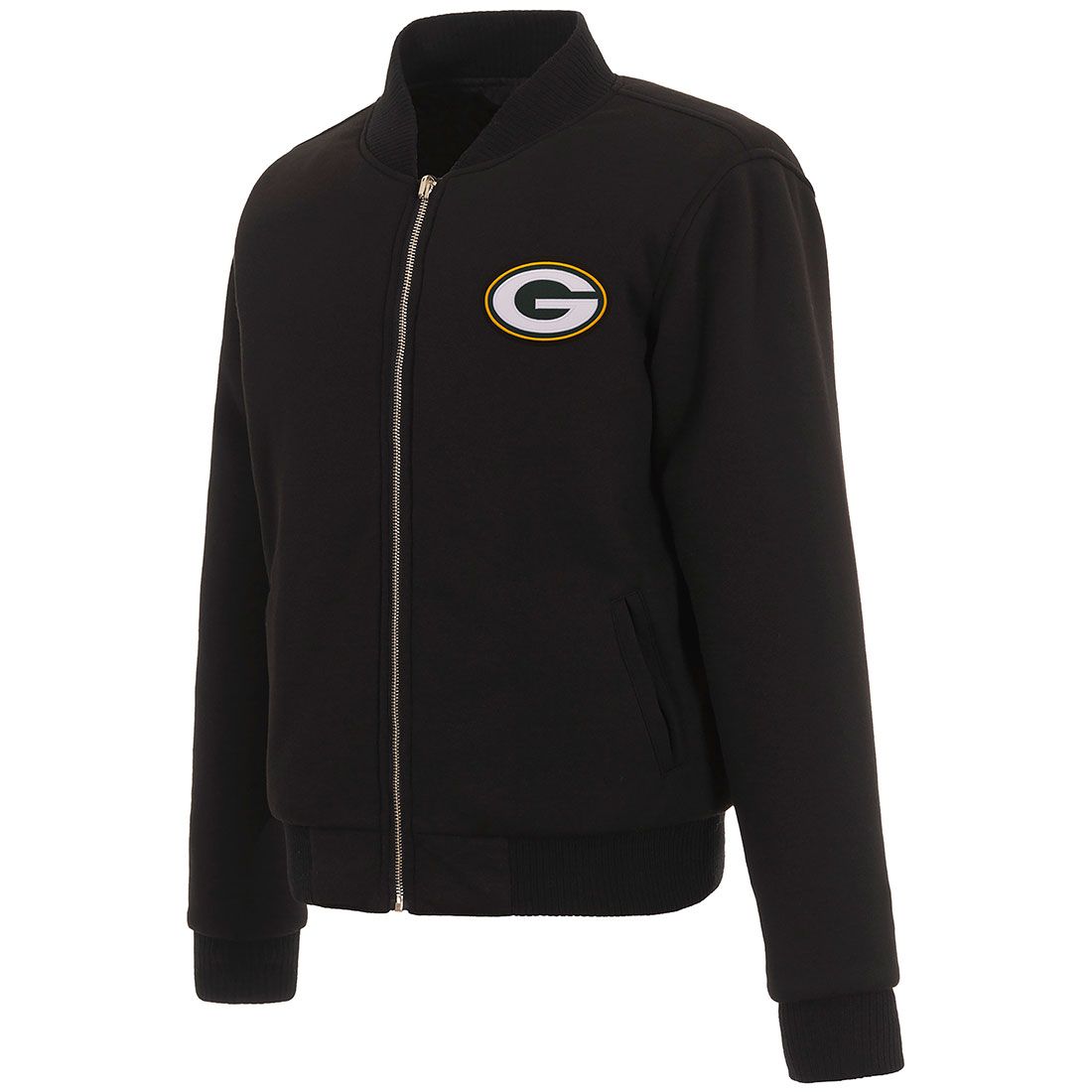 Packers Womens Reversible Fleece Full Zip Jacket