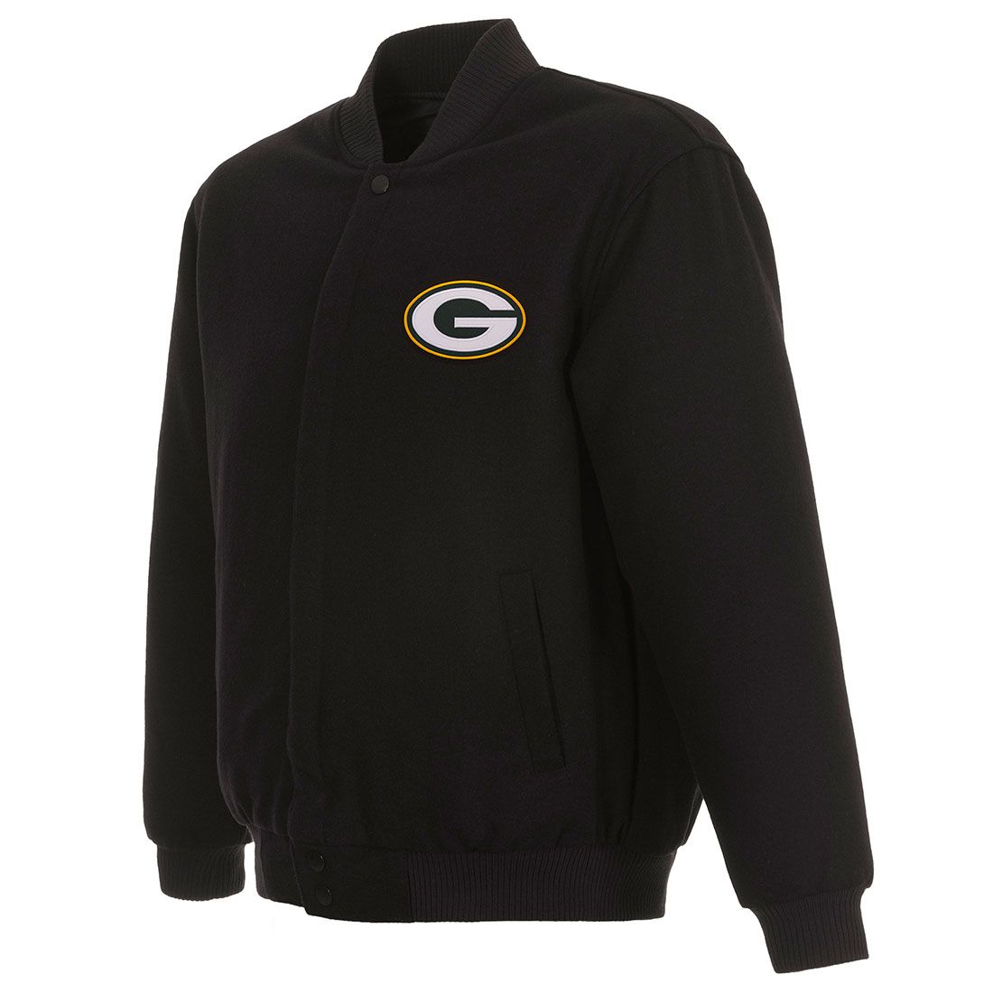 Packers Reversible Wool Full-Snap Jacket