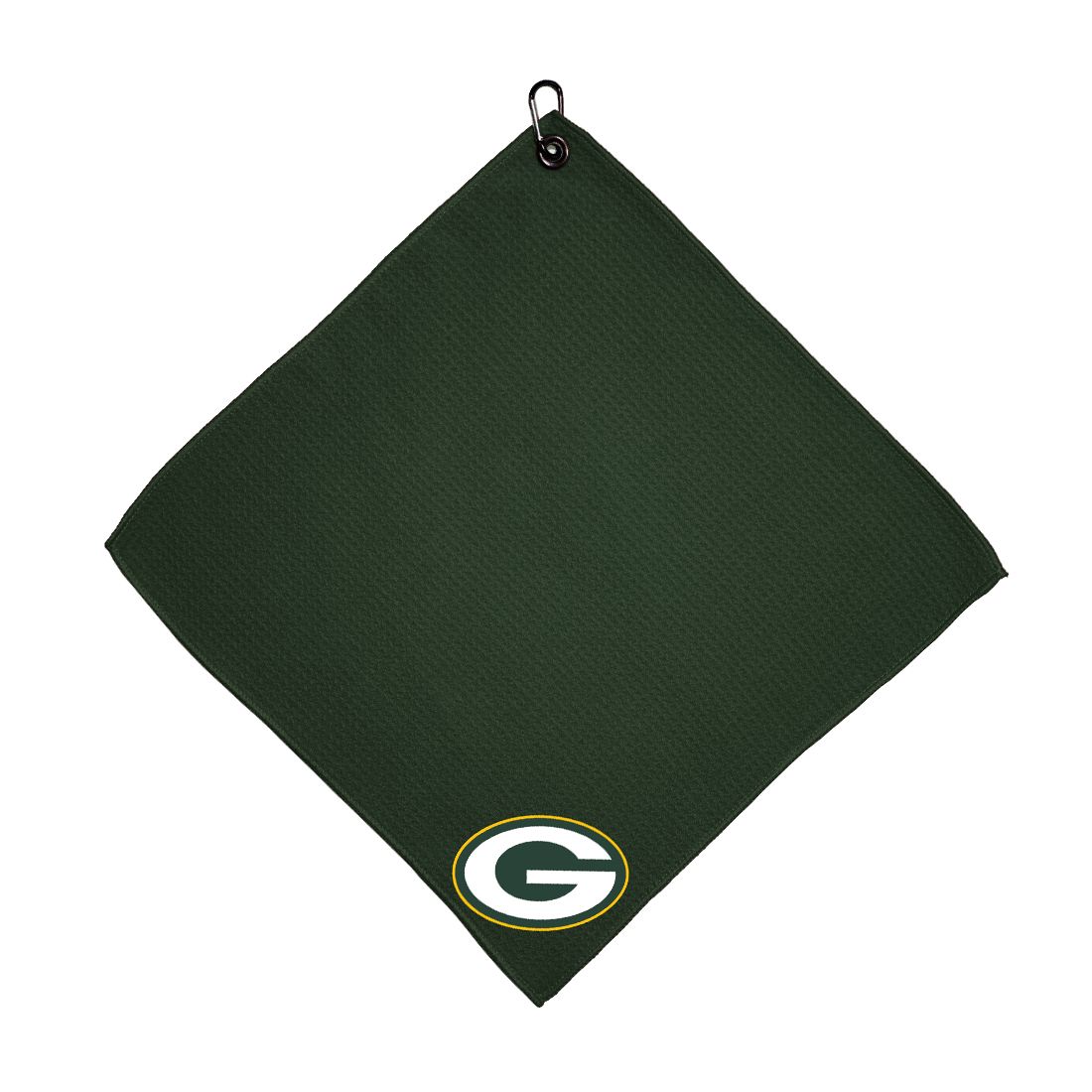 Packers 15x15 Waffle Microfiber Golf Towel