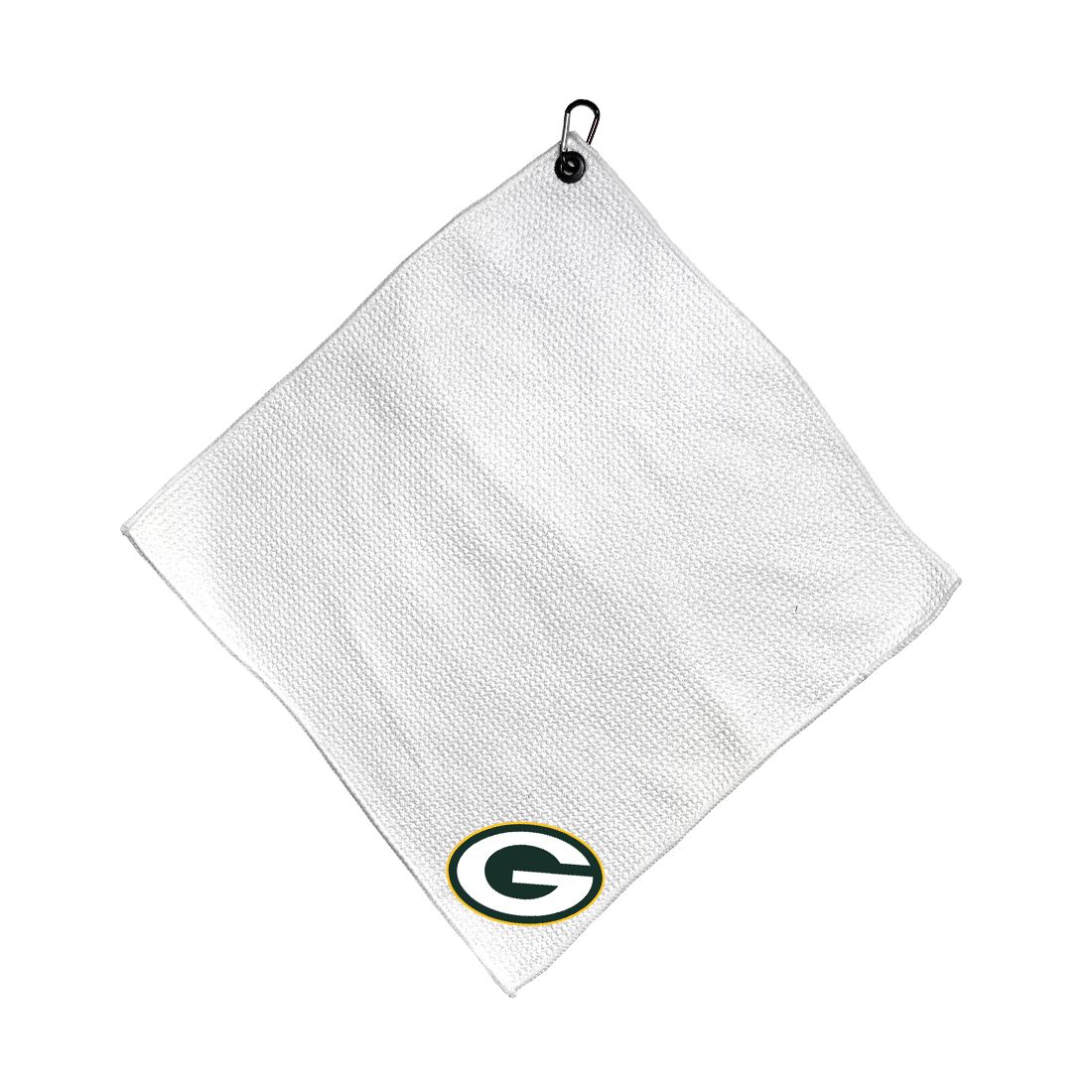 Packers 15x15 Waffle Microfiber Golf Towel