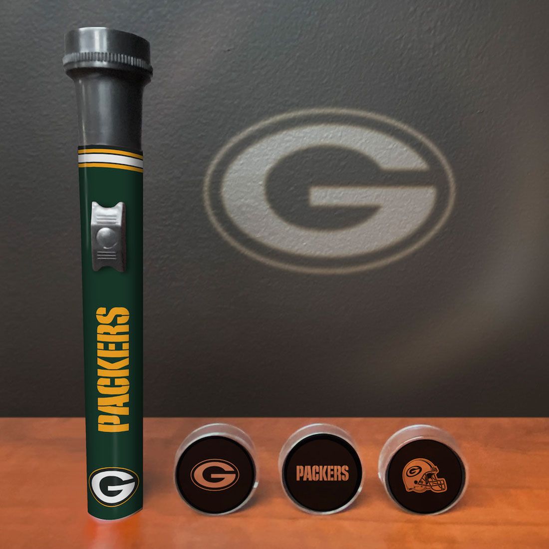 Packers Projector Flashlight