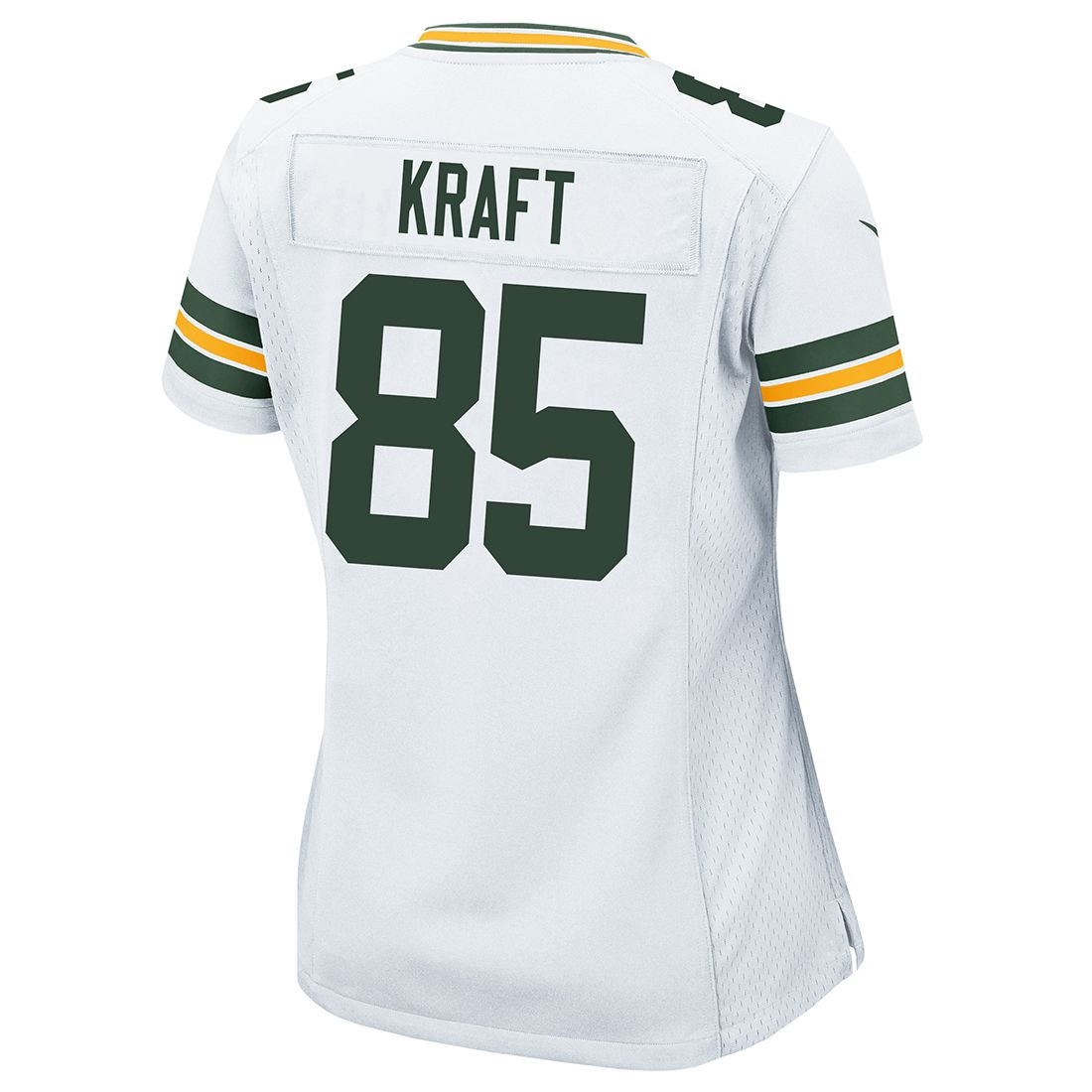 #85 Tucker Kraft Nike Womens Away Game Jersey
