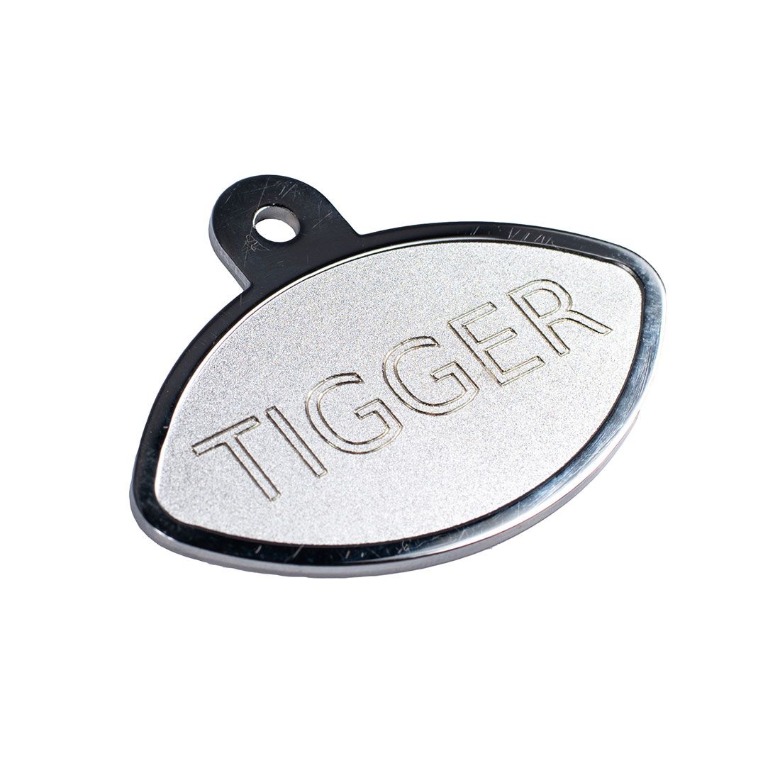 Packers Engravable Football Shaped 3D Tag
