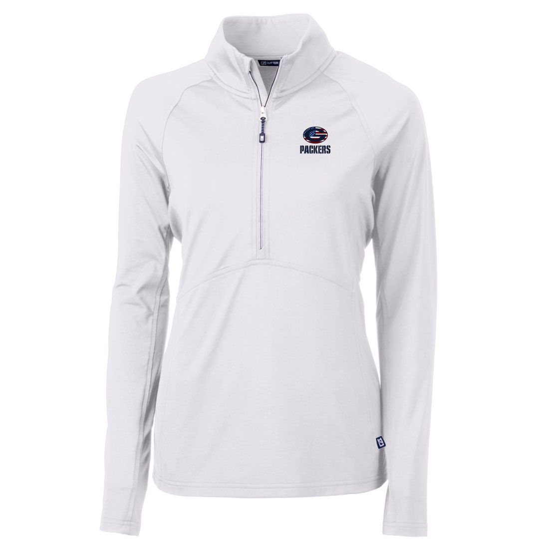 Packers C&B Womens Americana Adapt 1/2 Zip 2 Packers C&B Womens Americana Adapt 1/2 Zip