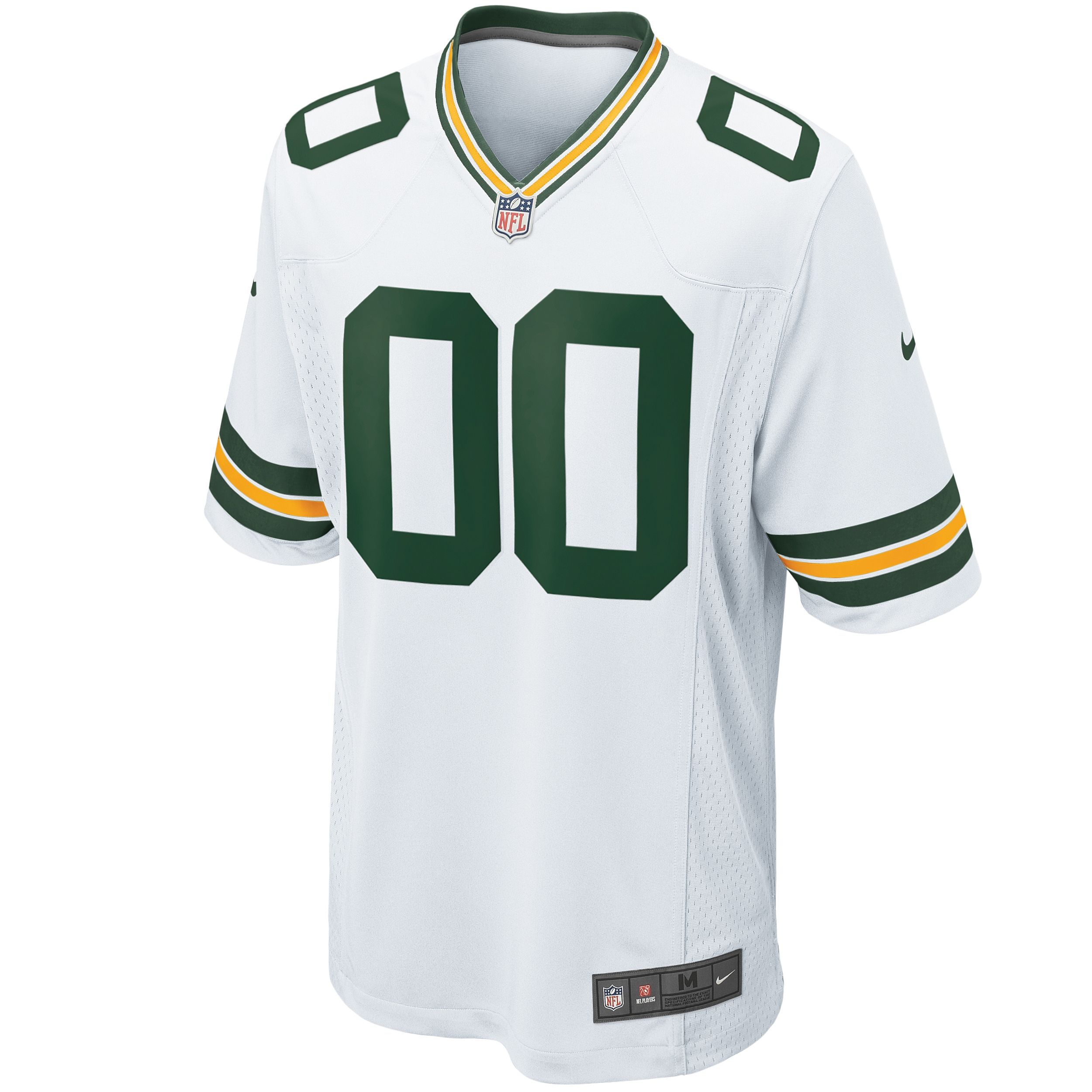 Packers Nike Youth Custom Away Game Jersey