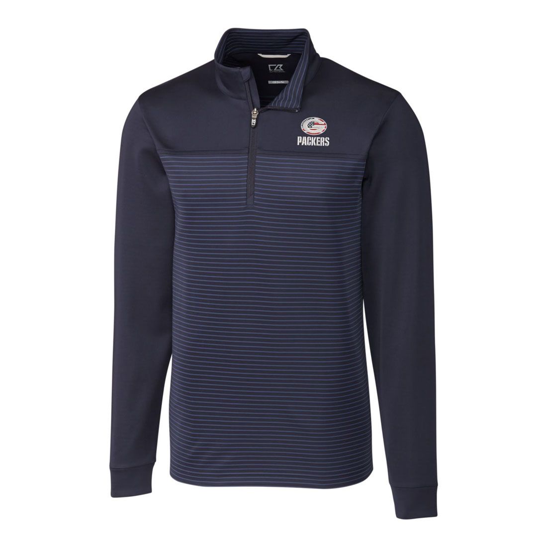Packers C&B Americana Traverse Stripe 1/4 Zip