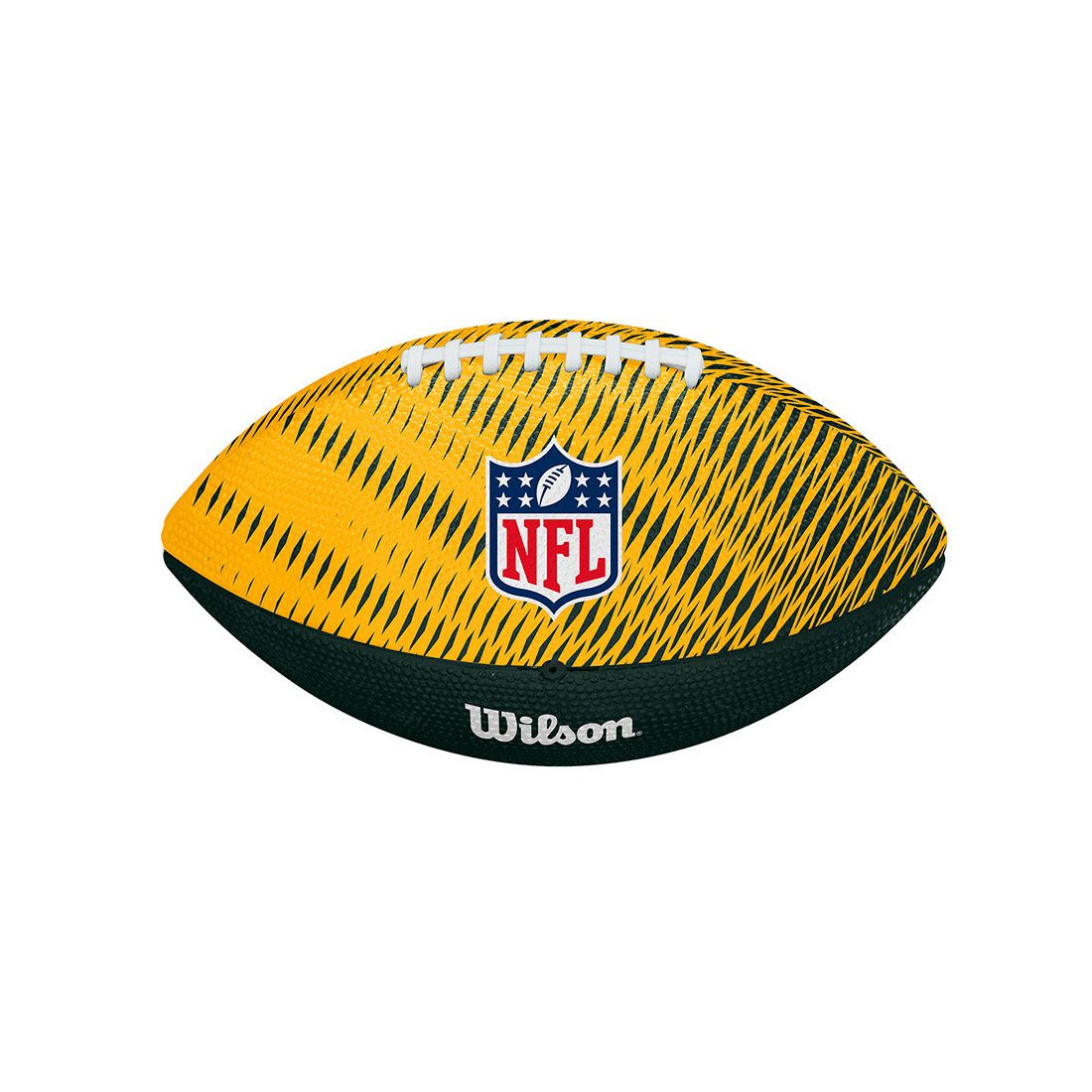 Packers Wilson Team Tailgate Jr. Rubber Football