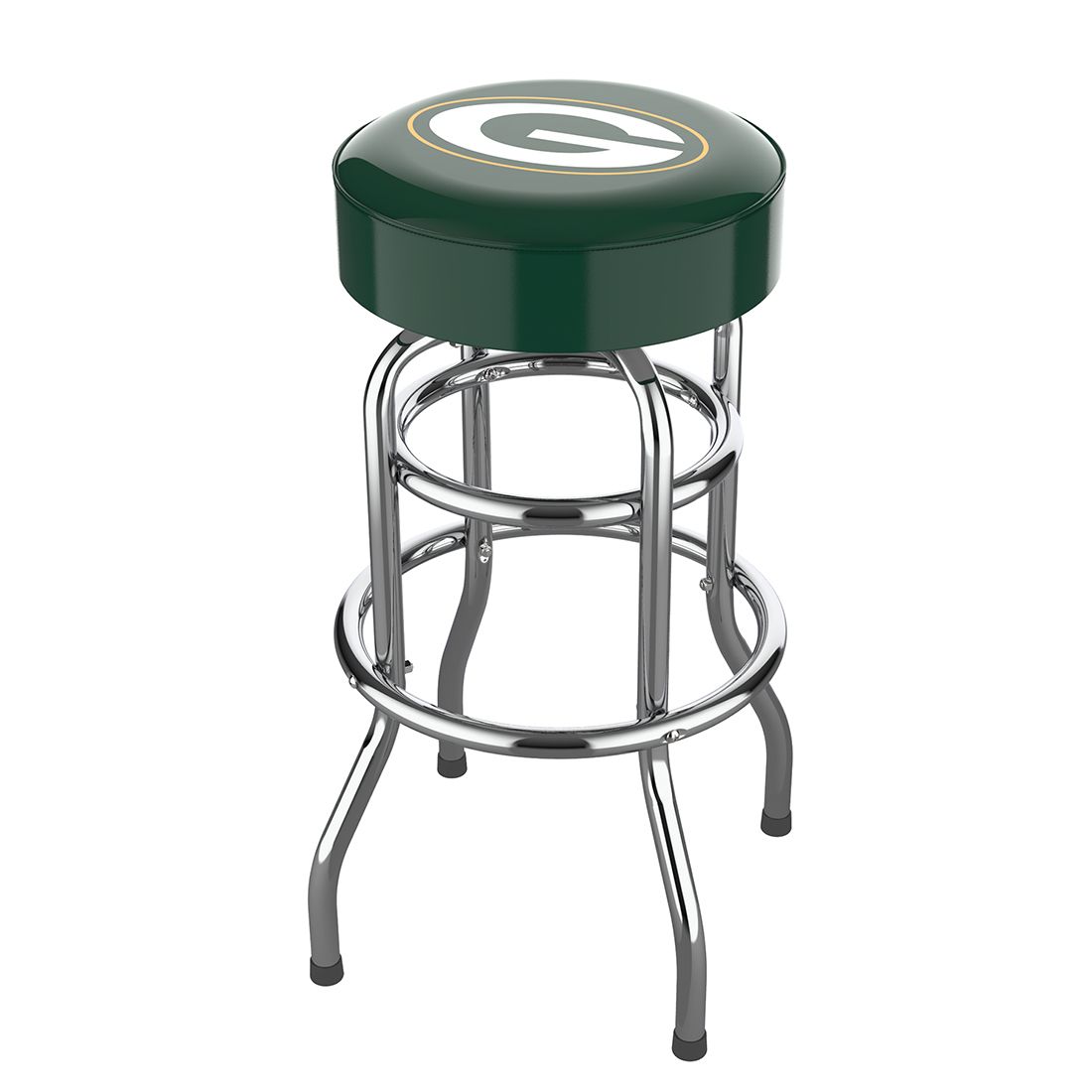 Packers Chrome Bar Stool