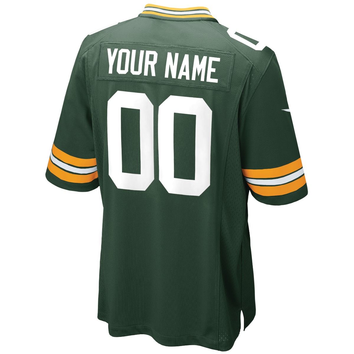 Packers Nike Youth Custom Home Game Jersey