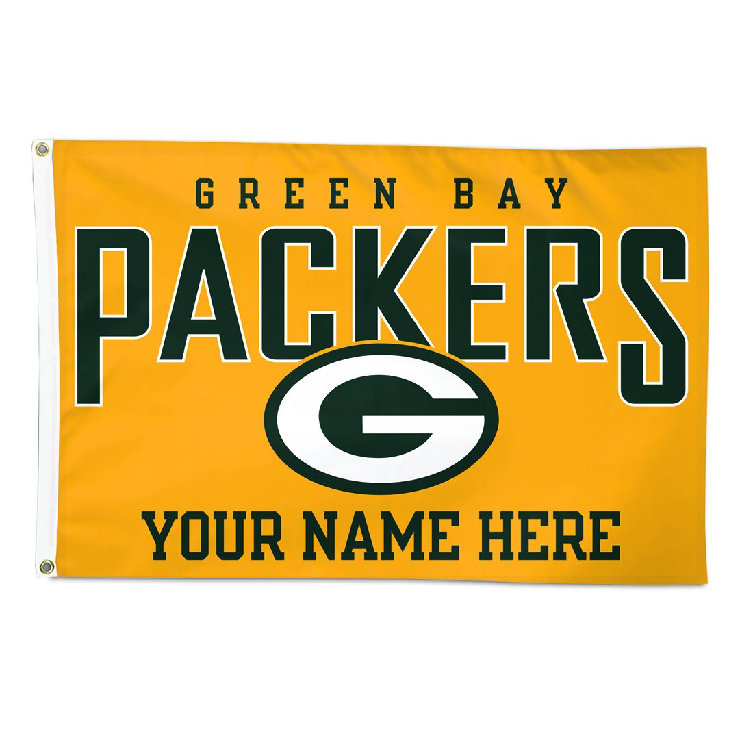 Packers Personalized 4 x 6 House Flag