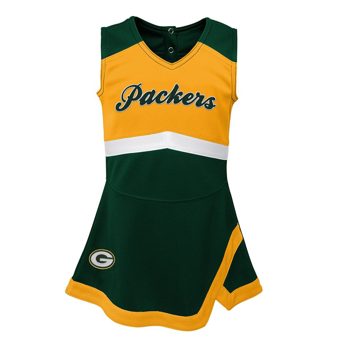 Packers Toddler GB Cheer Captain 2-Piece Set