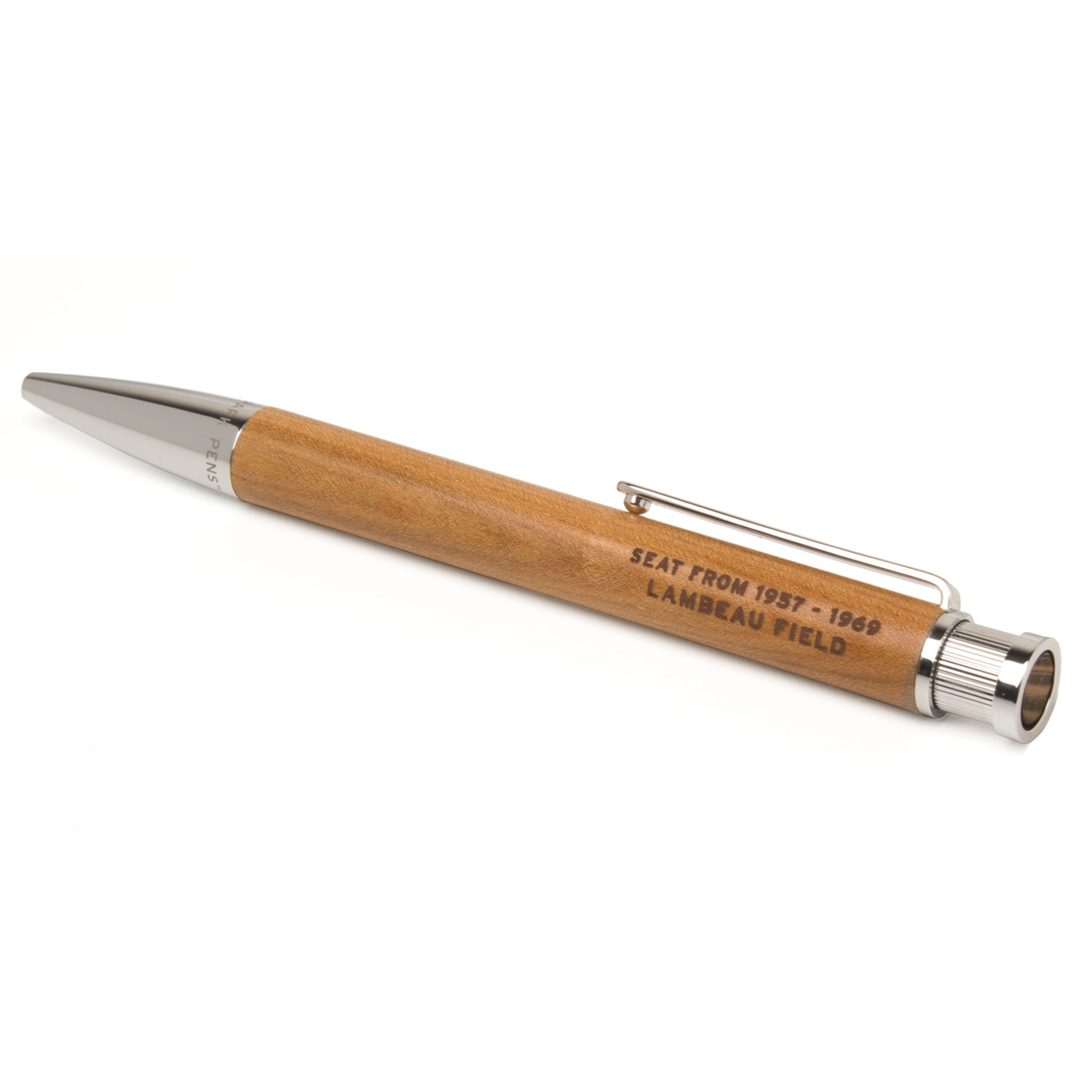 Lambeau Field Wood Seat Pen