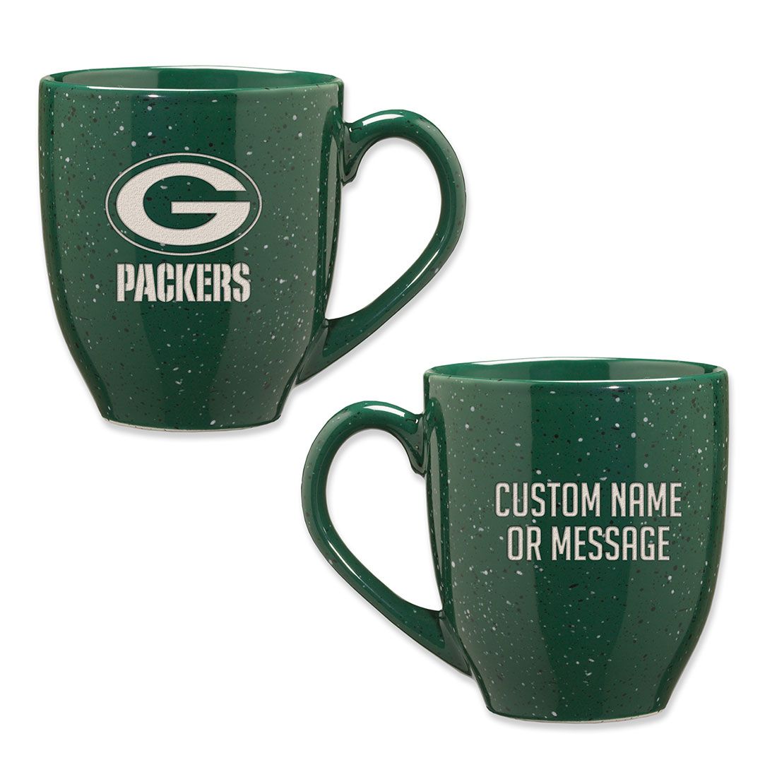 Packers Personalized Ceramic Bistro Mug 1 Packers Personalized Ceramic Bistro Mug