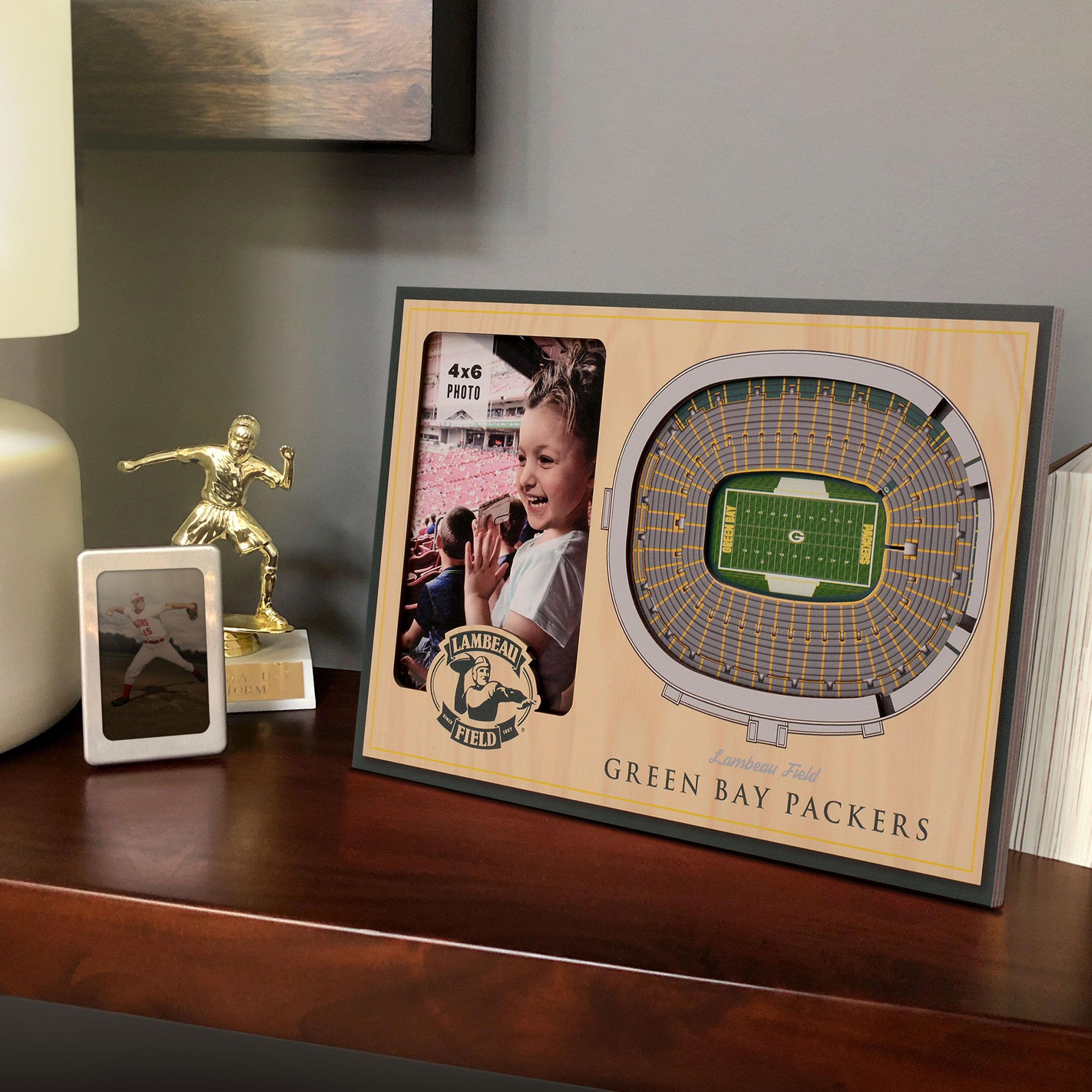 Lambeau Field 3-Layer Picture Frame