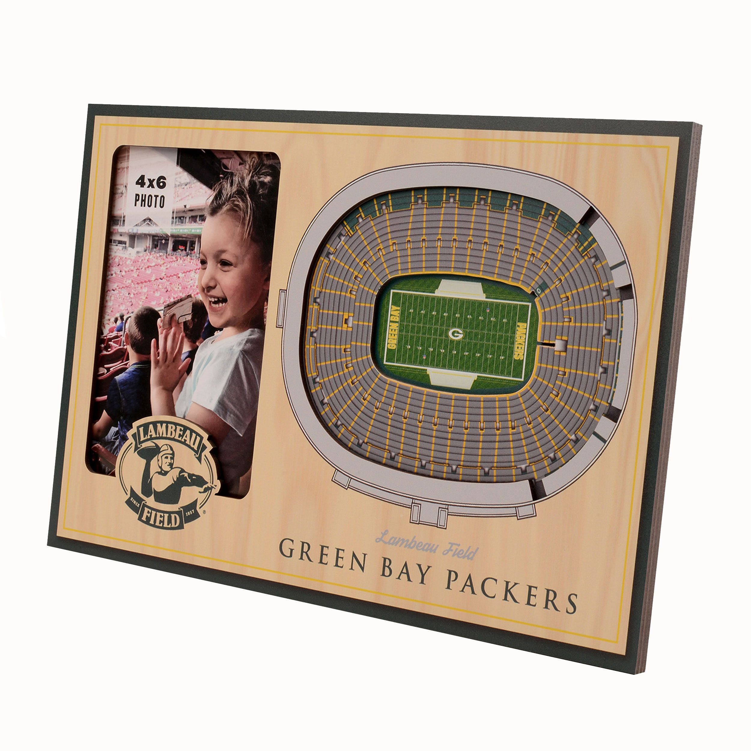 Lambeau Field 3-Layer Picture Frame