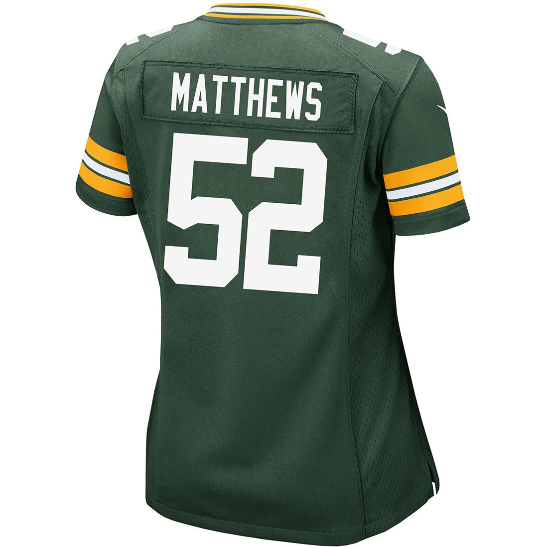 #52 Clay Matthews Nike Womens Home Game Jersey