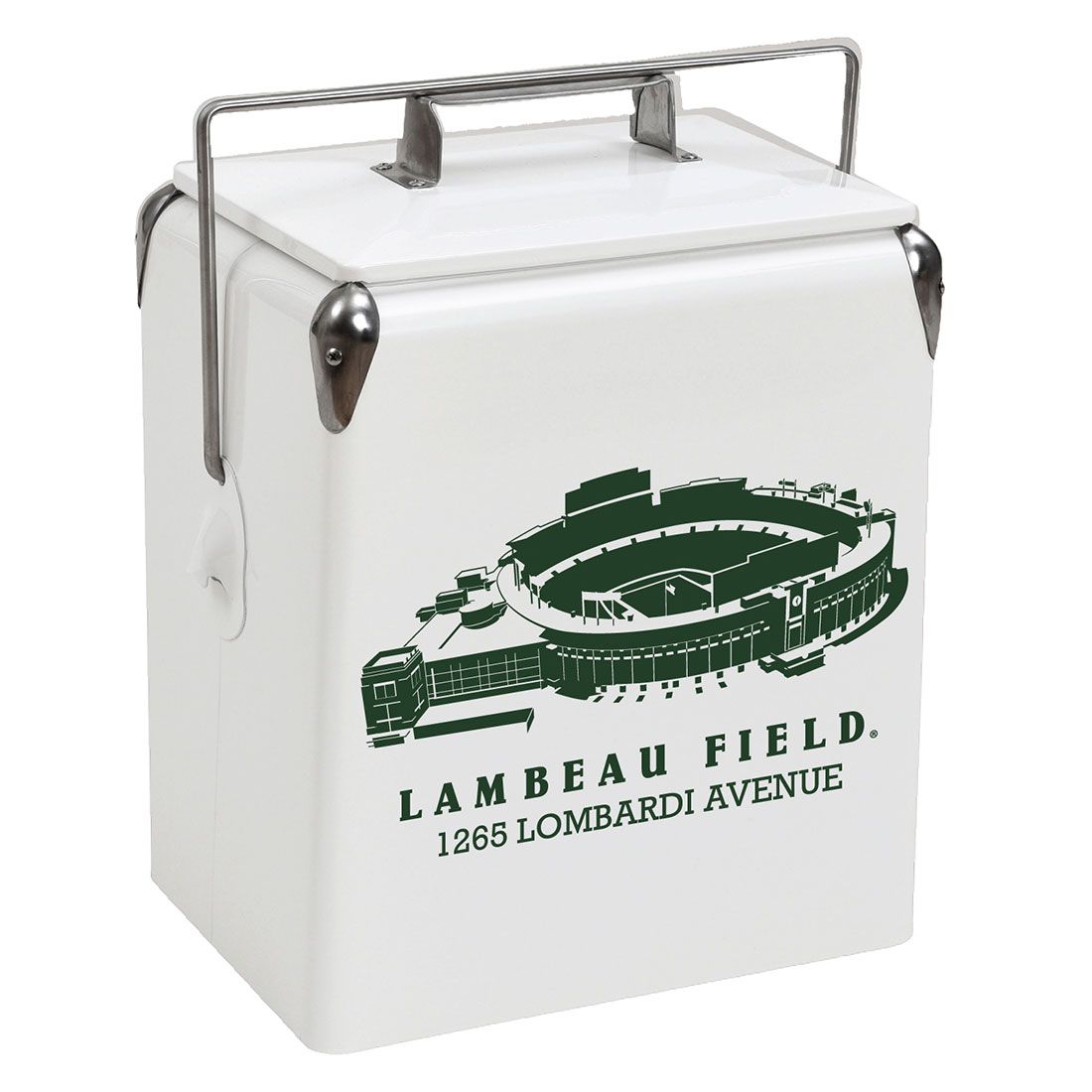 Lambeau Field Aerial Vintage Party Cooler