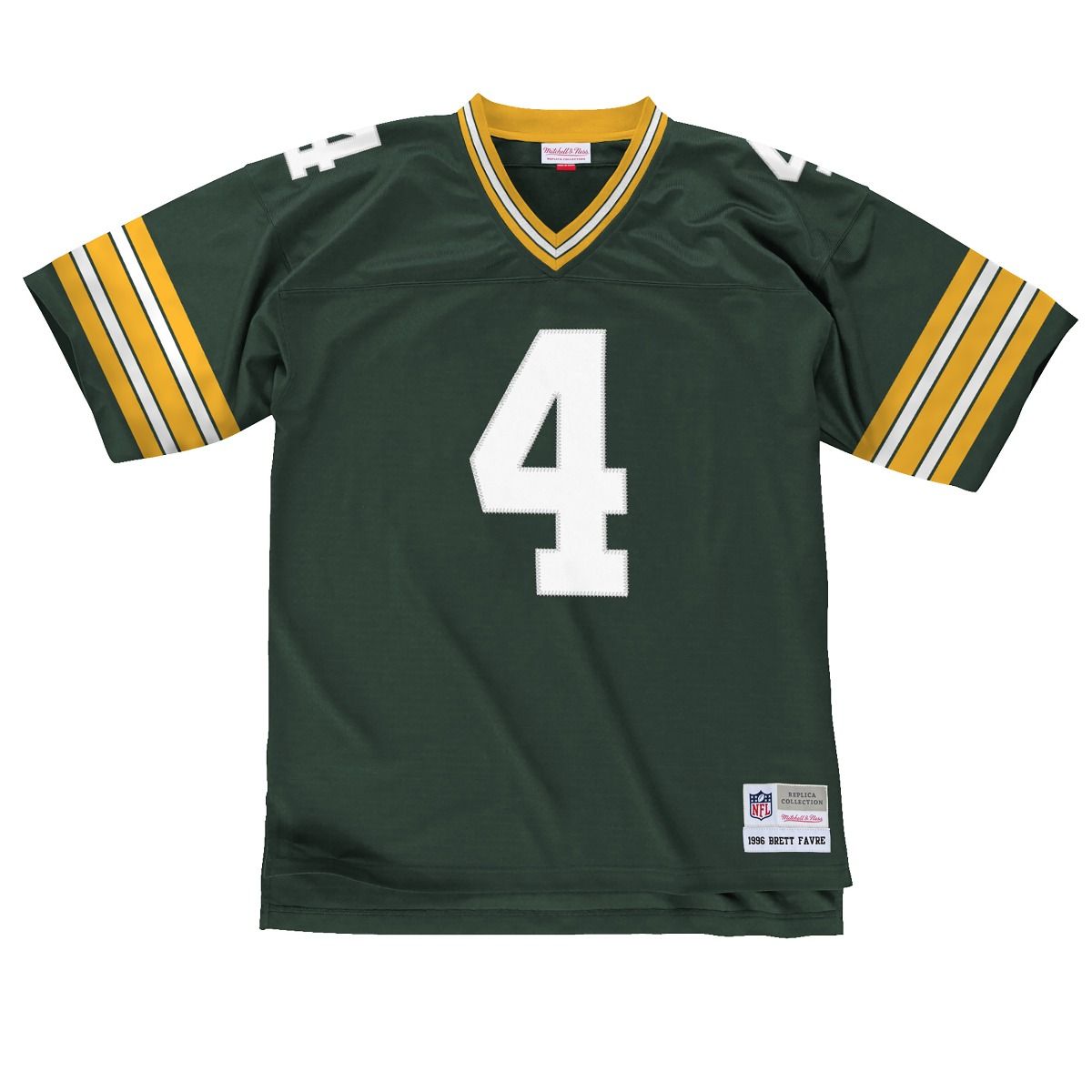 #4 Favre Mitchell & Ness 1996 Home Replica Jersey