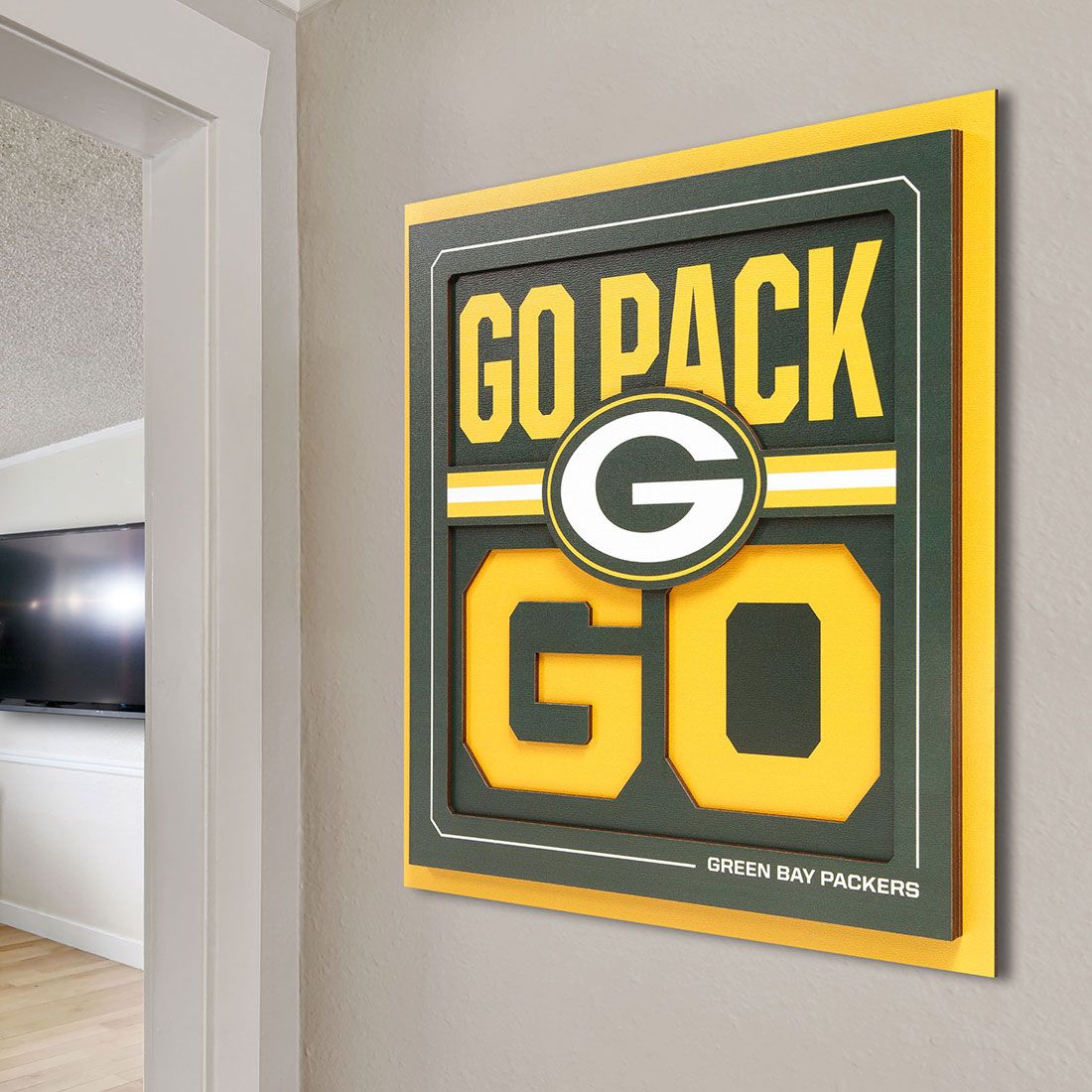 Packers Slogan Series 3D Wall Art