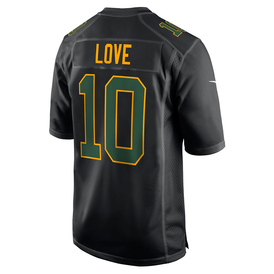 #10 Jordan Love Nike Black Fashion Game Jersey