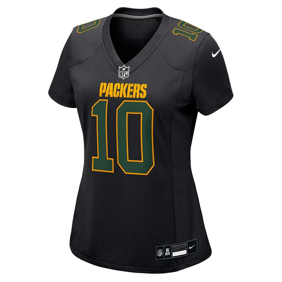 #10 Love Nike Womens Black Fashion Game Jersey