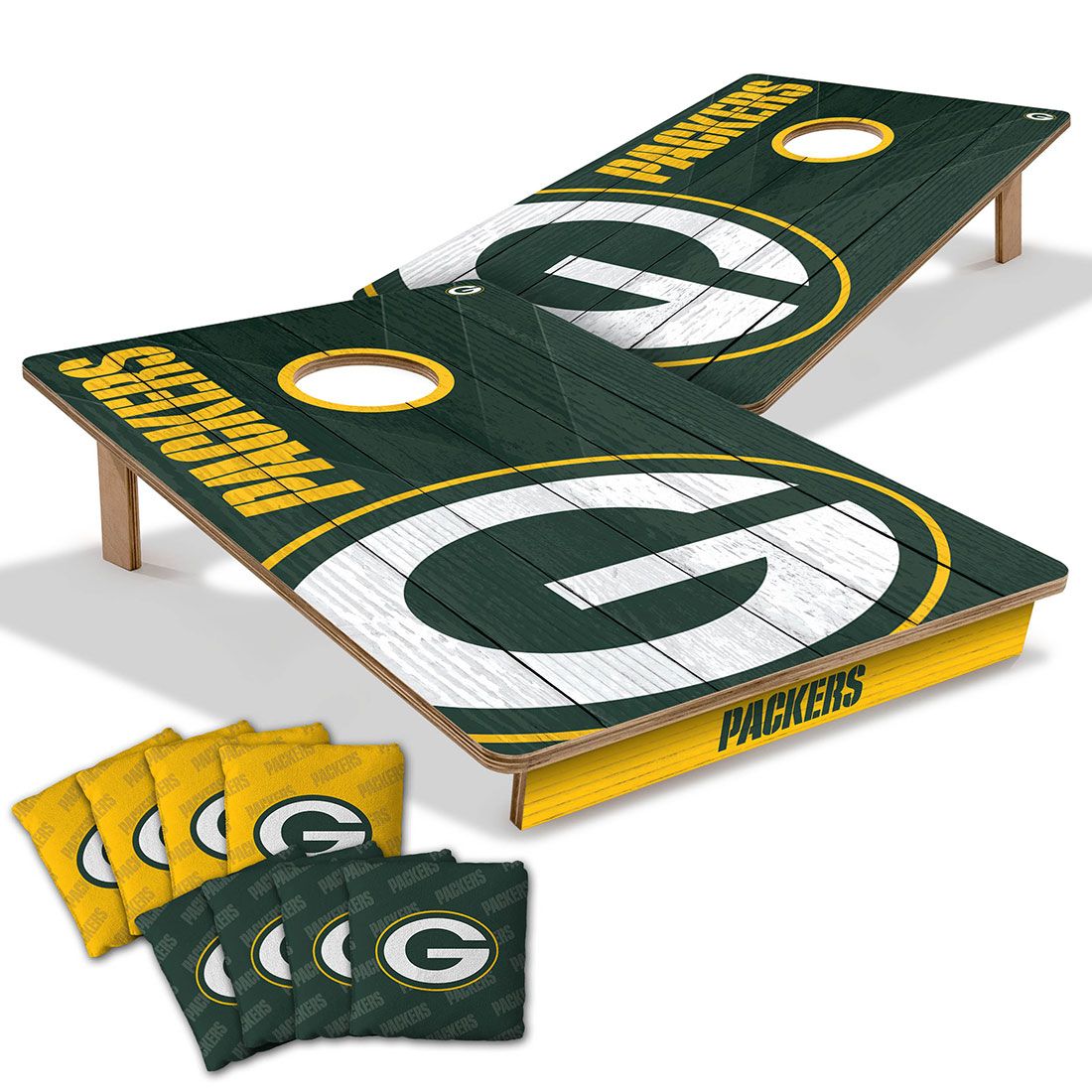 Packers Big Logo Cornhole Set