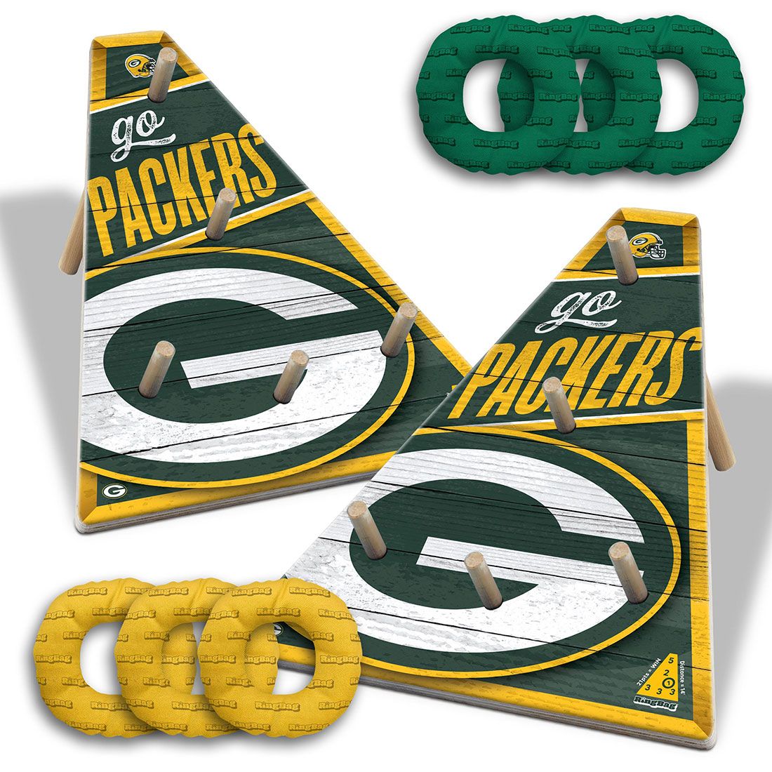 Packers RingBag Tailgate Toss Game 10 Packers RingBag Tailgate Toss Game