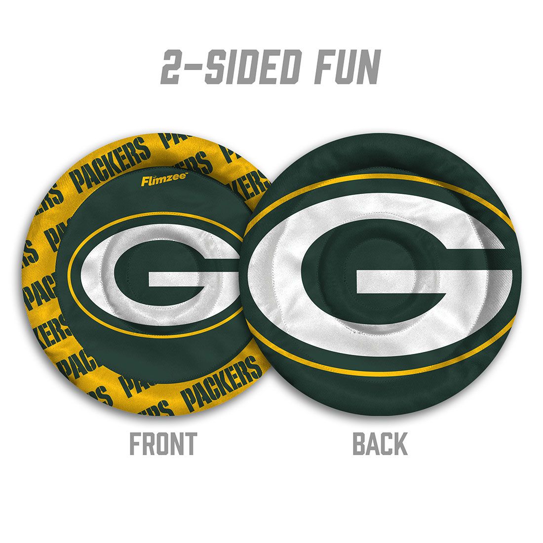 Packers Flimzee Bean Bag Flying Disc