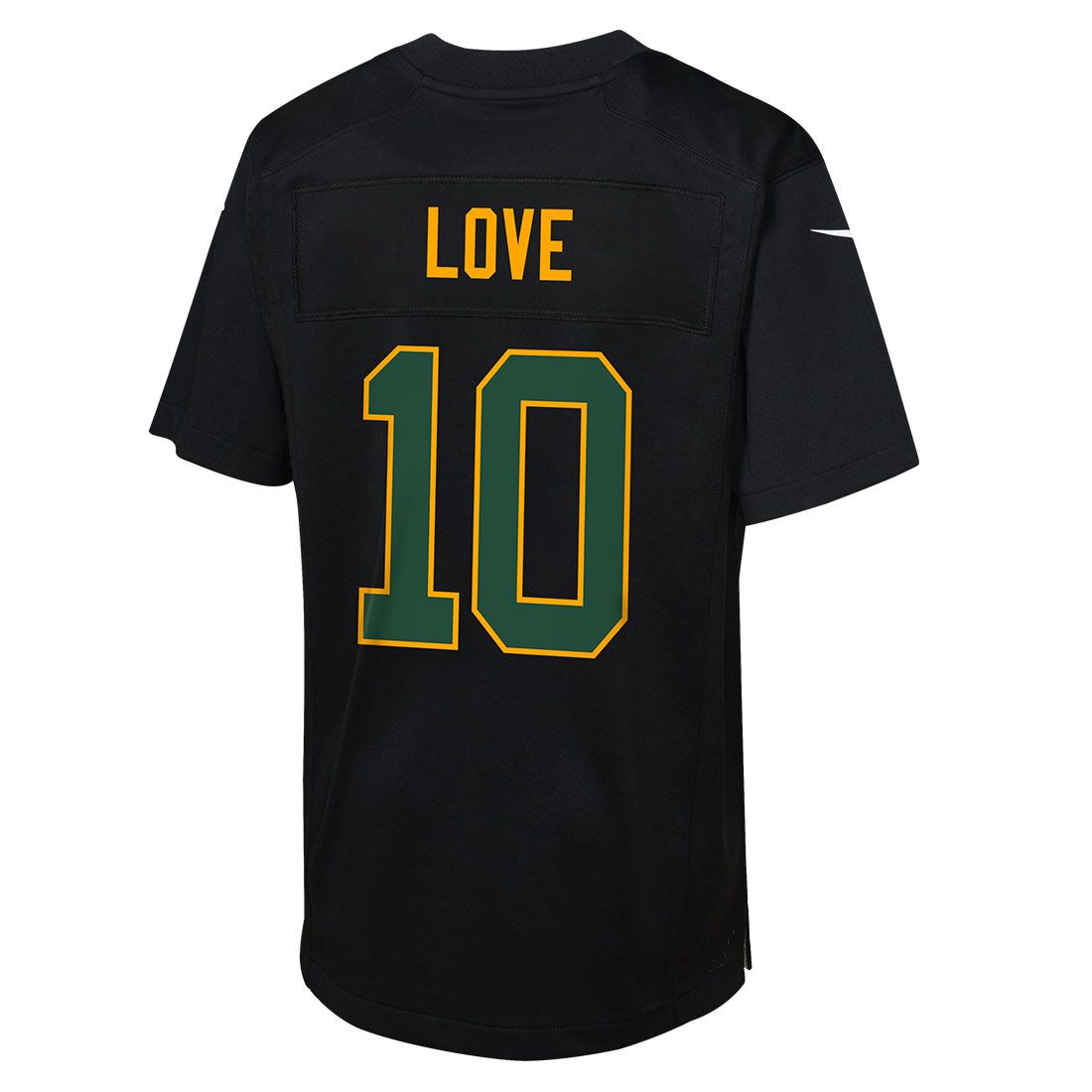 Packers Nike Youth #10 Love Black Game Jersey