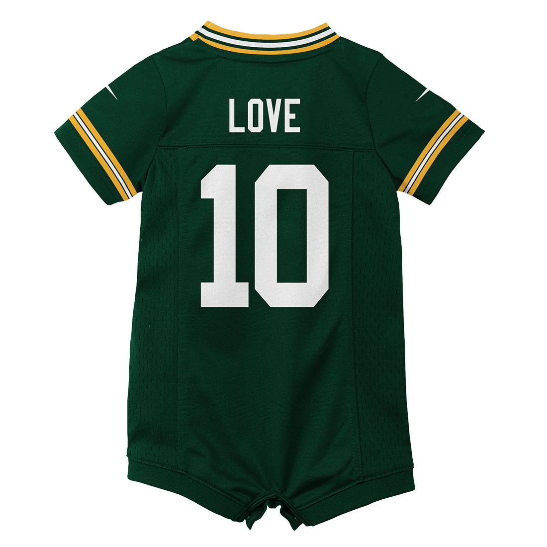 Packers Newborn #10 Love Home Game Romper Jersey
