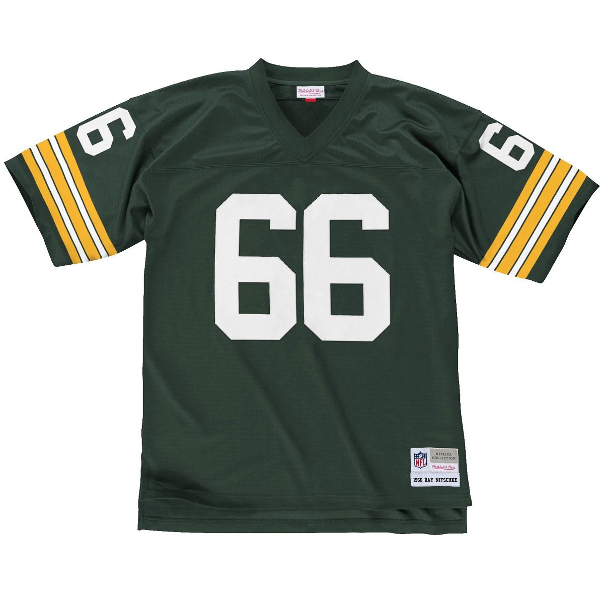 #66 Nitschke Mitchell & Ness 1966 Replica Jersey