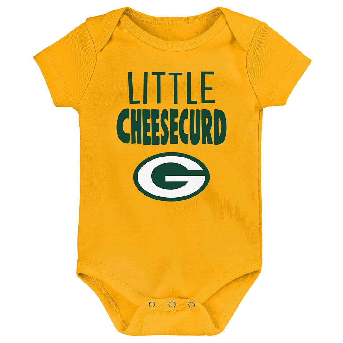 Packers Newborn Little Cheesecurd Bodysuit
