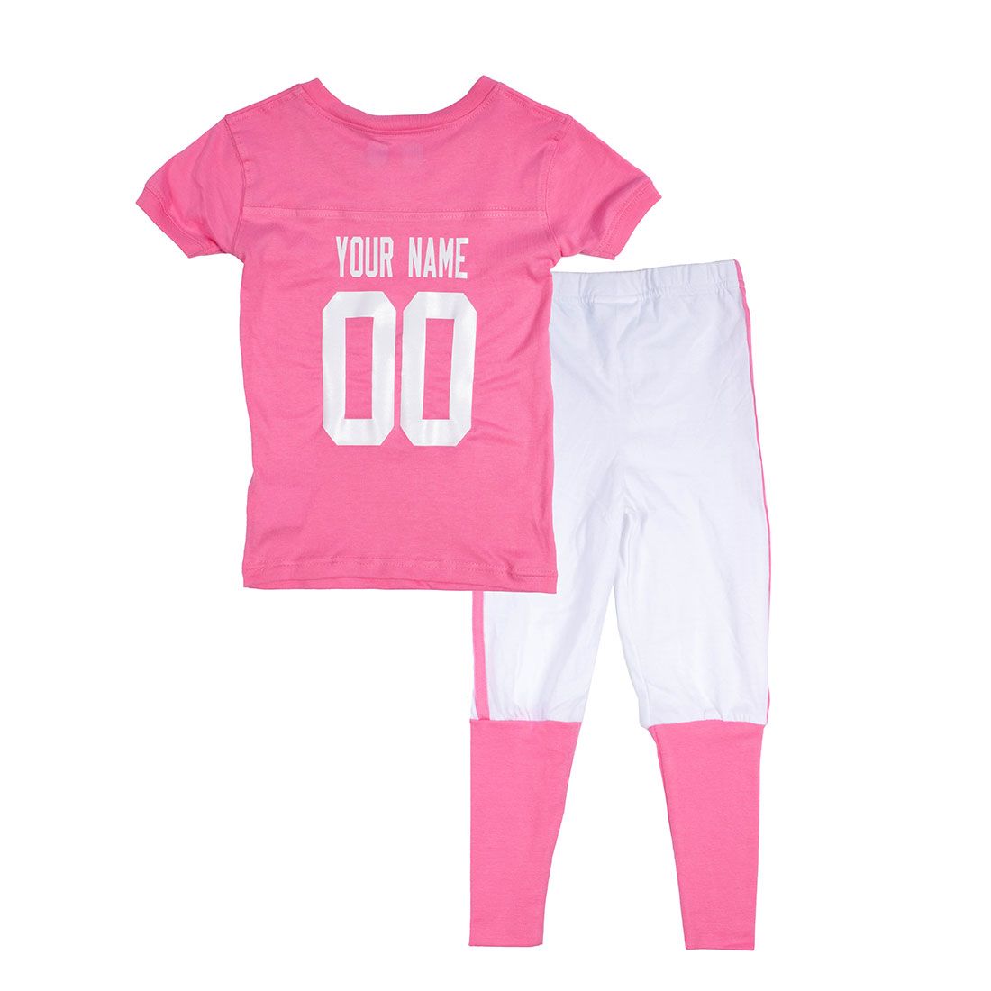 Packers Custom Girls Pre-School Football PJ Set