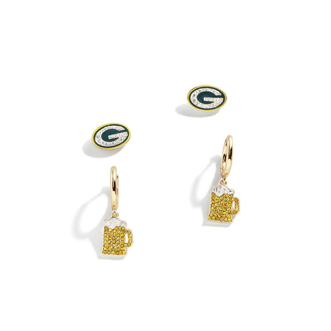 Packers Baublebar 2-Pack Earring Set