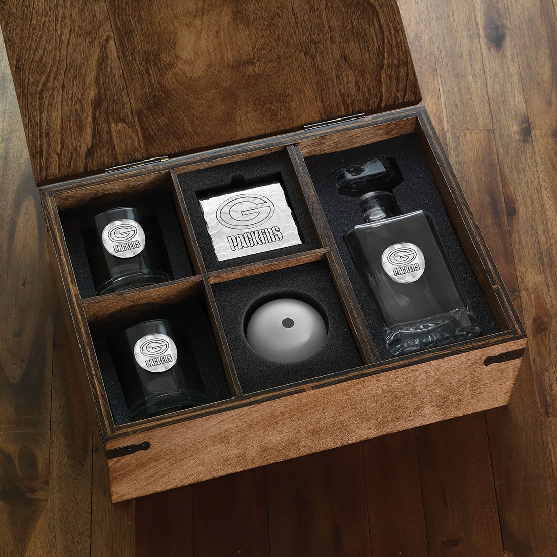 Packers Tribeca Premium Decanter Gift Set