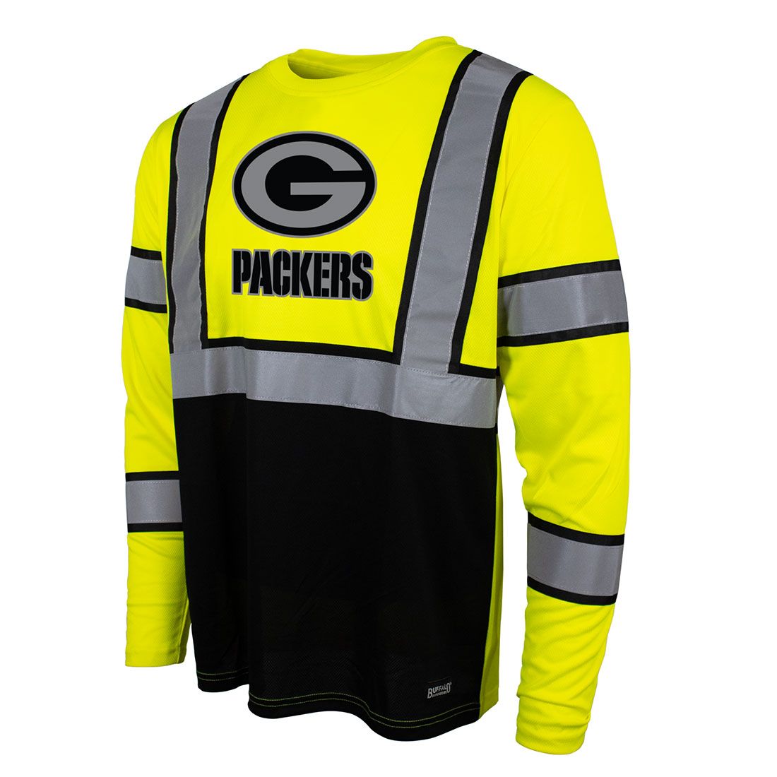 Packers Hi-Vis Safety LS T-Shirt