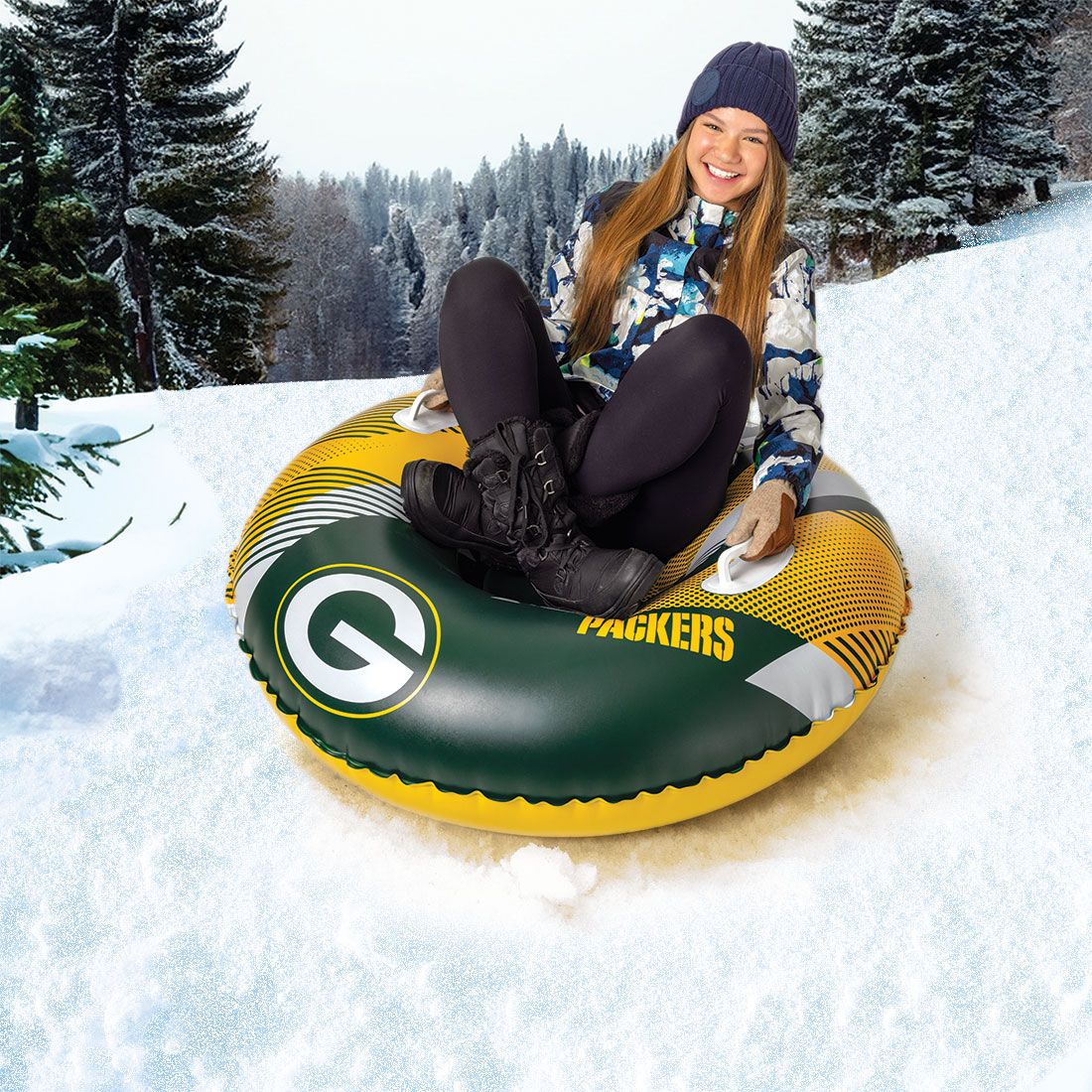 Packers Inflatable Snow Tube