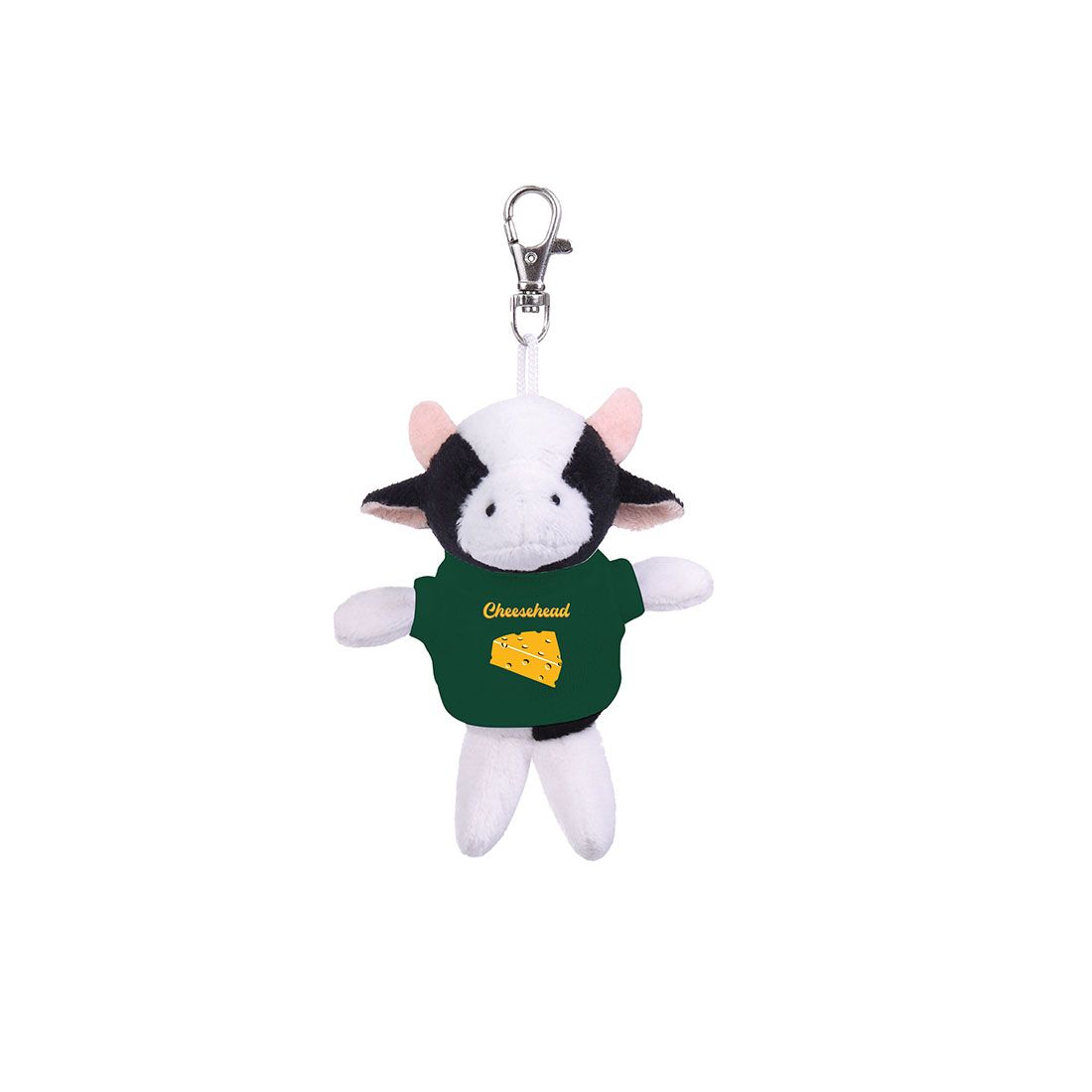 Cheesehead&reg; Cow Key Chain