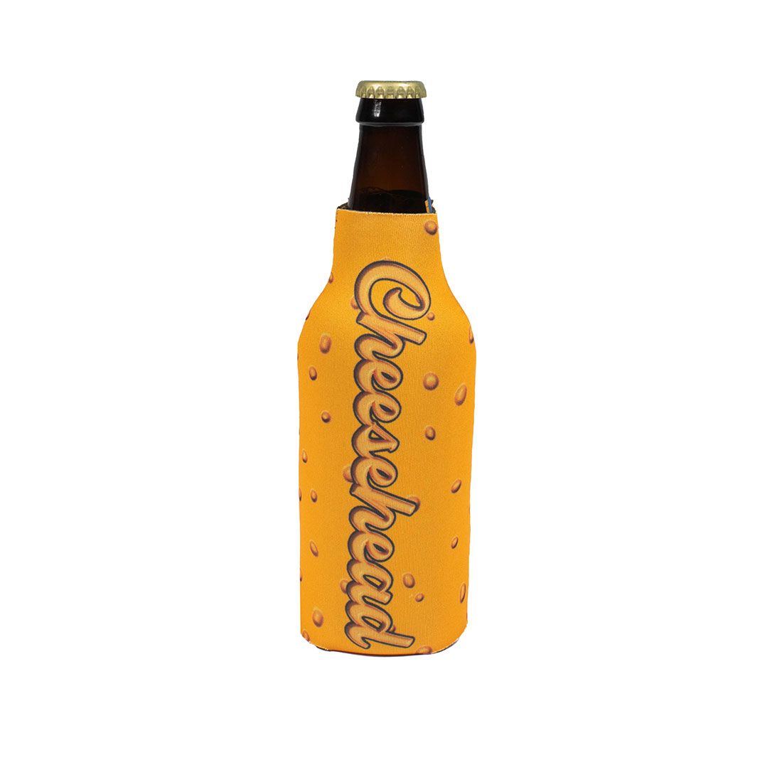 Cheesehead® Script Bottle Cooler 1 Cheesehead® Script Bottle Cooler