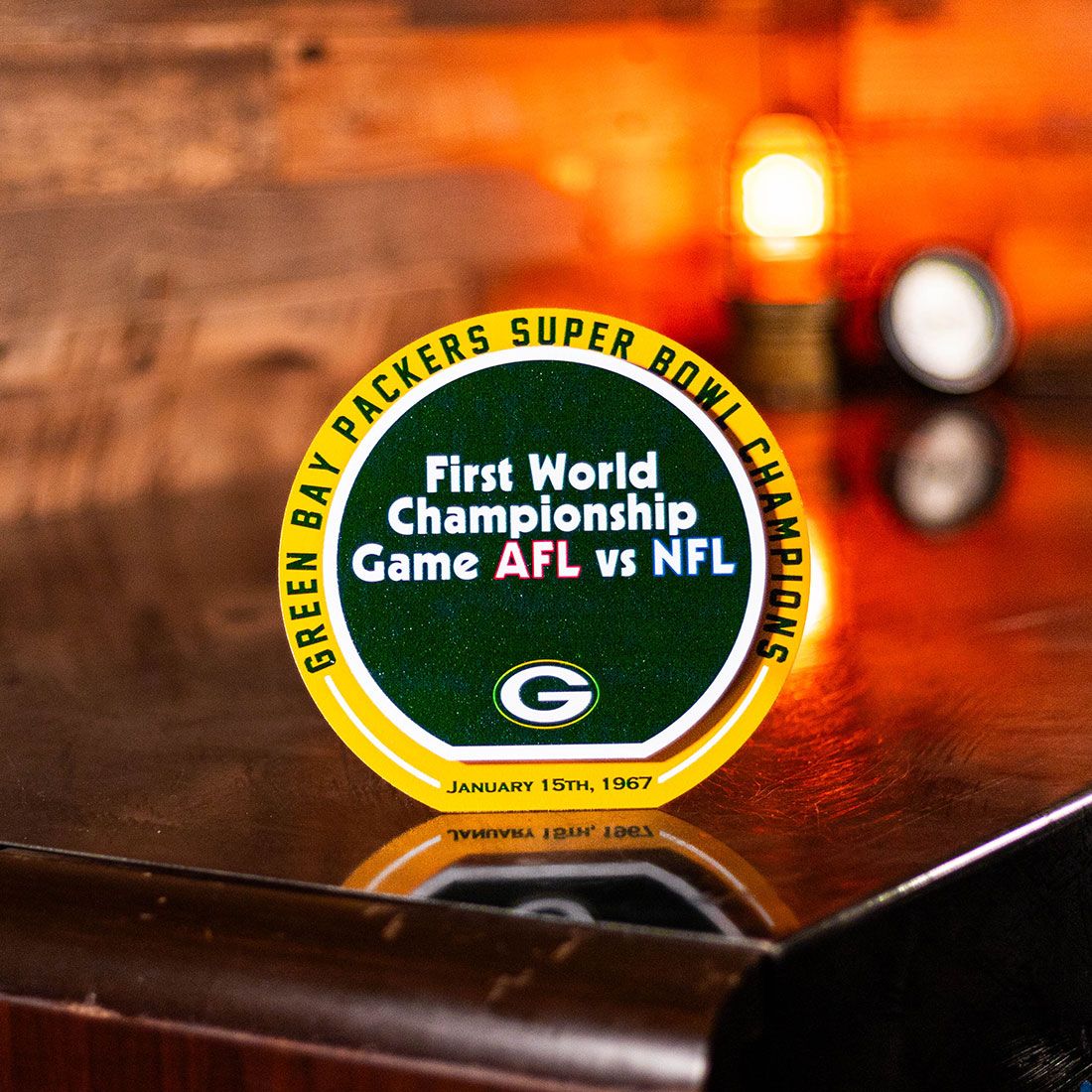 Packers Super Bowl I Double Play Metal Wall Art