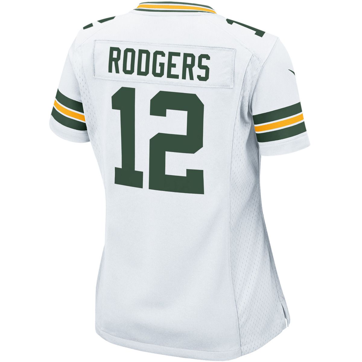 #12 Aaron Rodgers Nike Womens Away Game Jersey