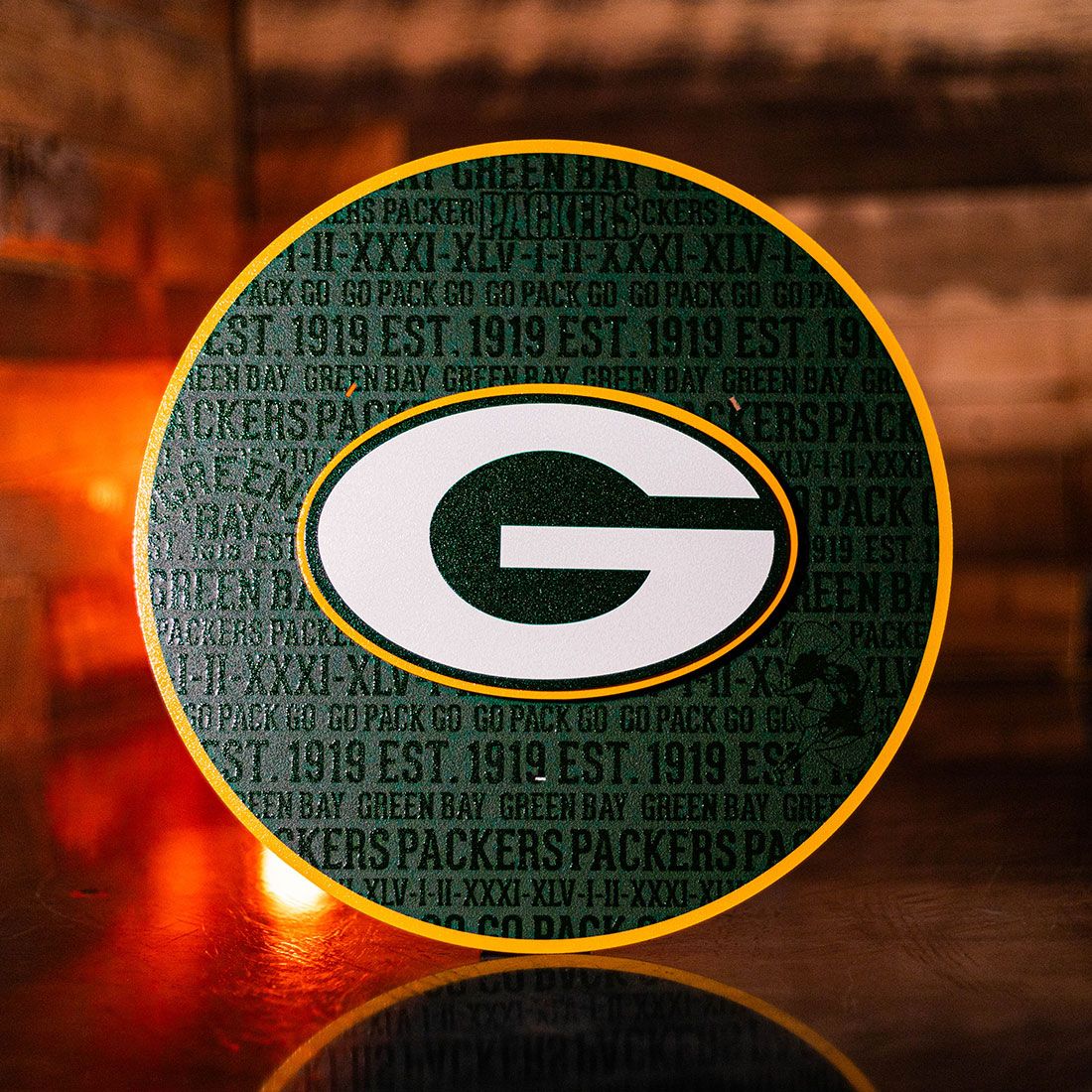 Packers Craft Series 3D Metal Wall Art 1 Packers Craft Series 3D Metal Wall Art